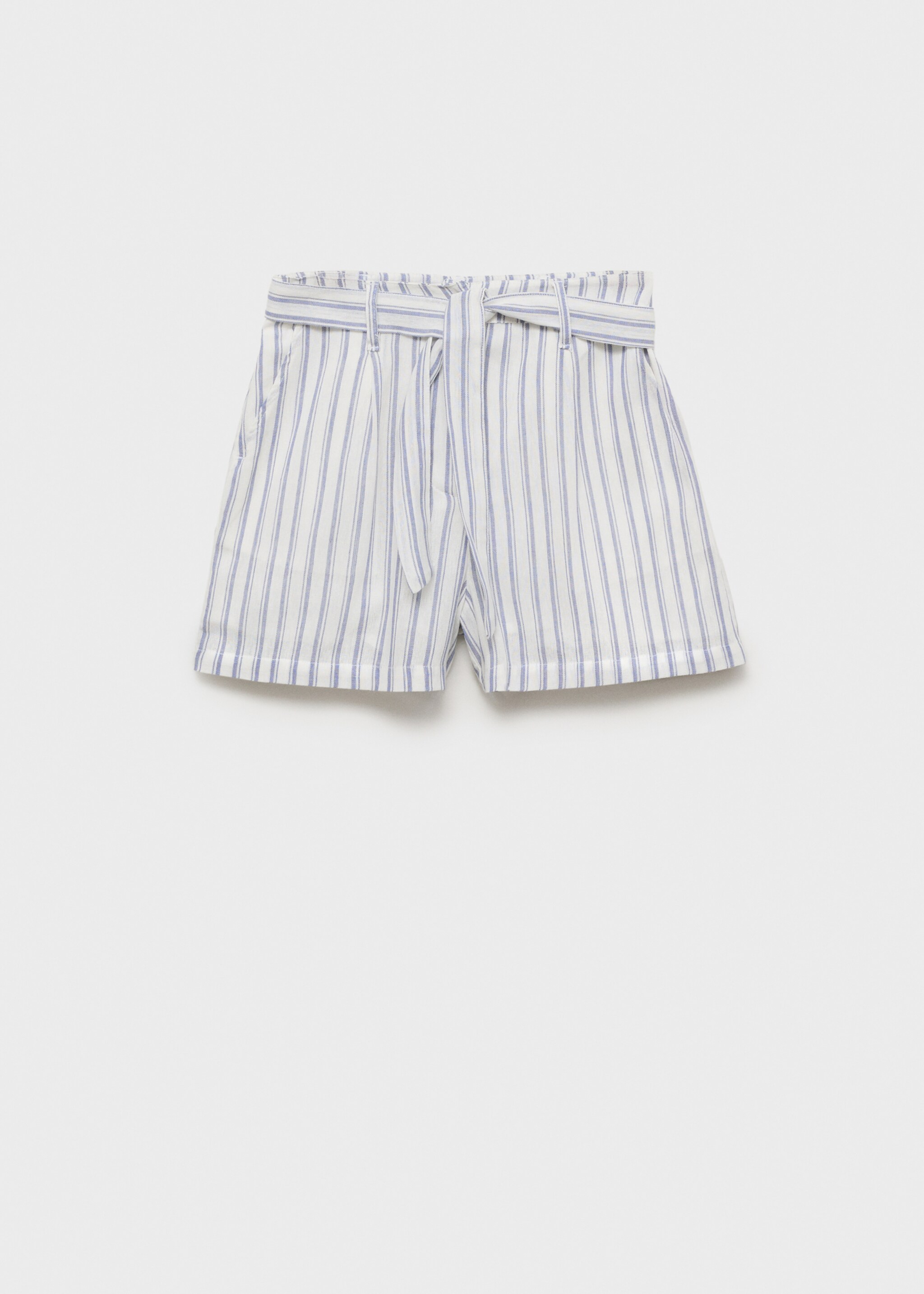 Short rayures coton - Article sans modèle