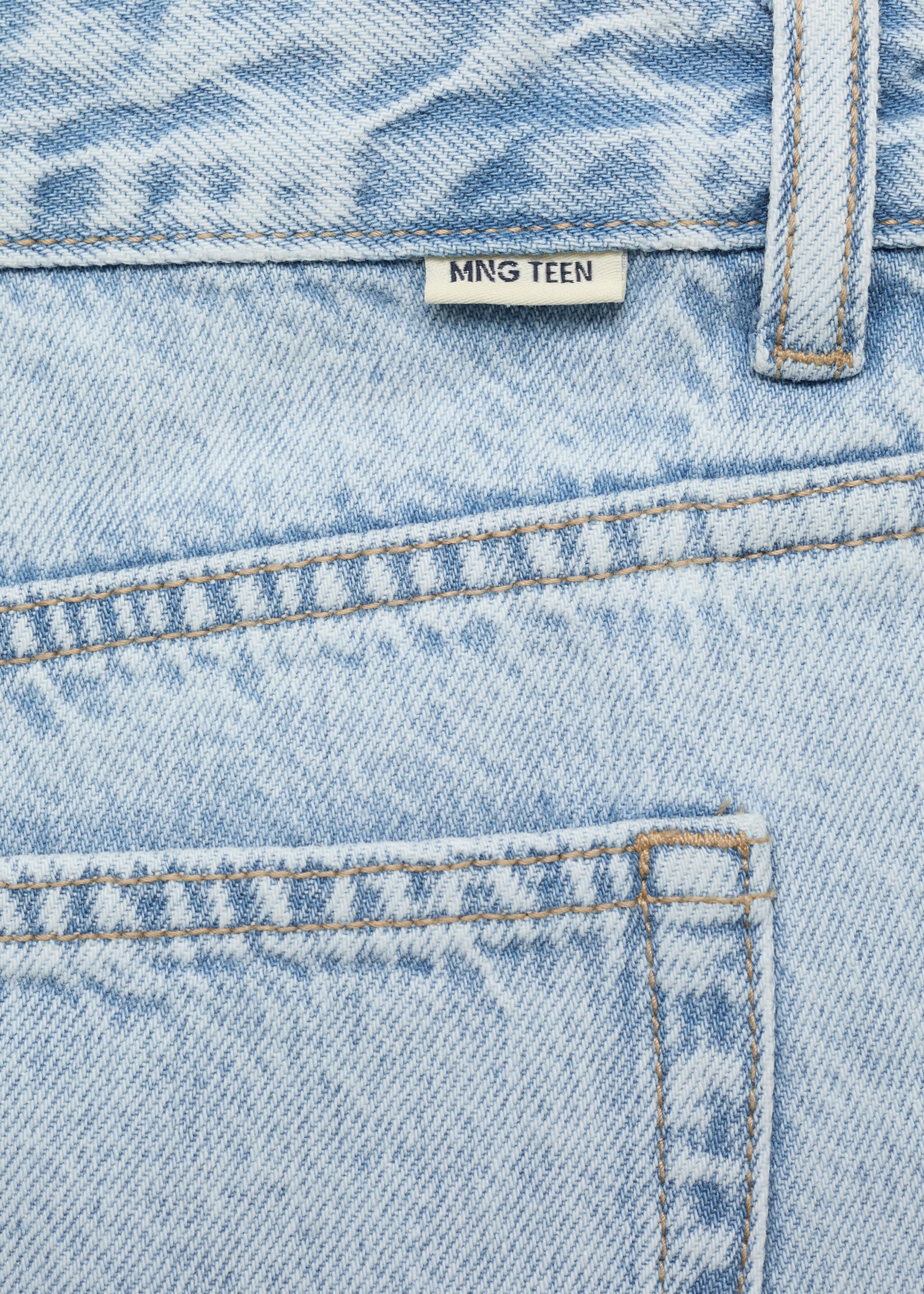 Bermuda en jean droit - Détail de l'article 0