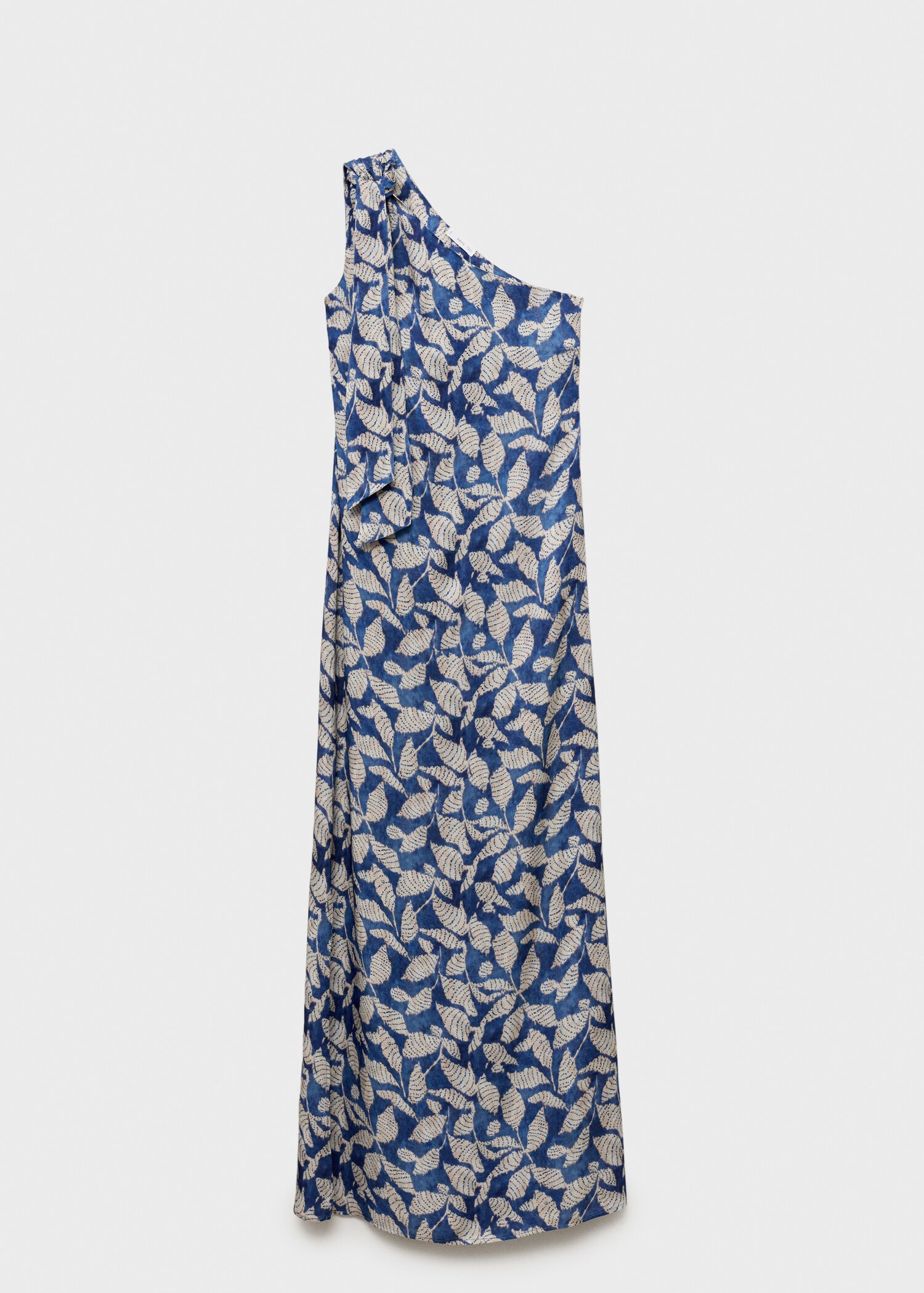 Printed asymmetrical dress - Article without model