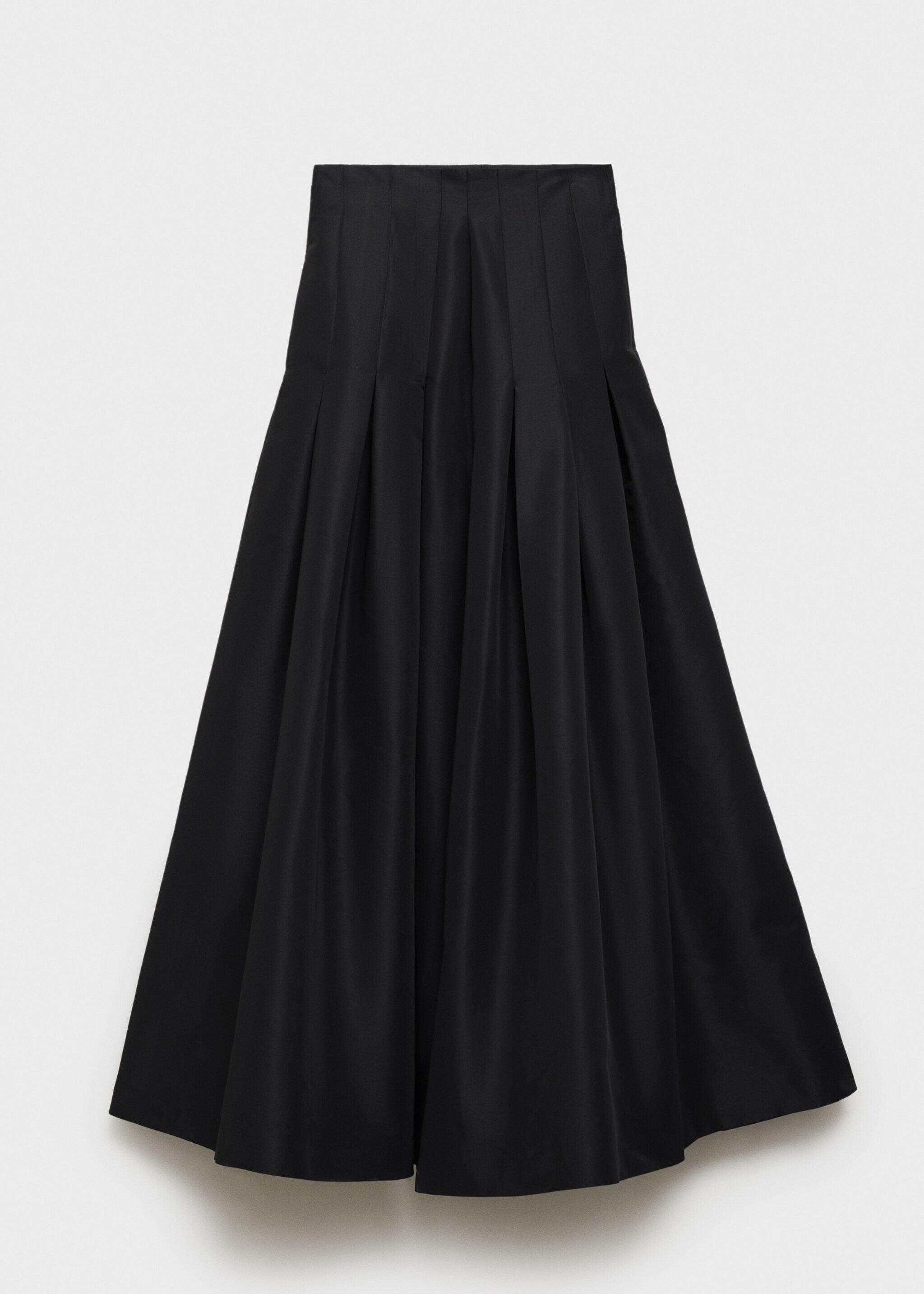 Flared skirt with pleated detail - Article without model