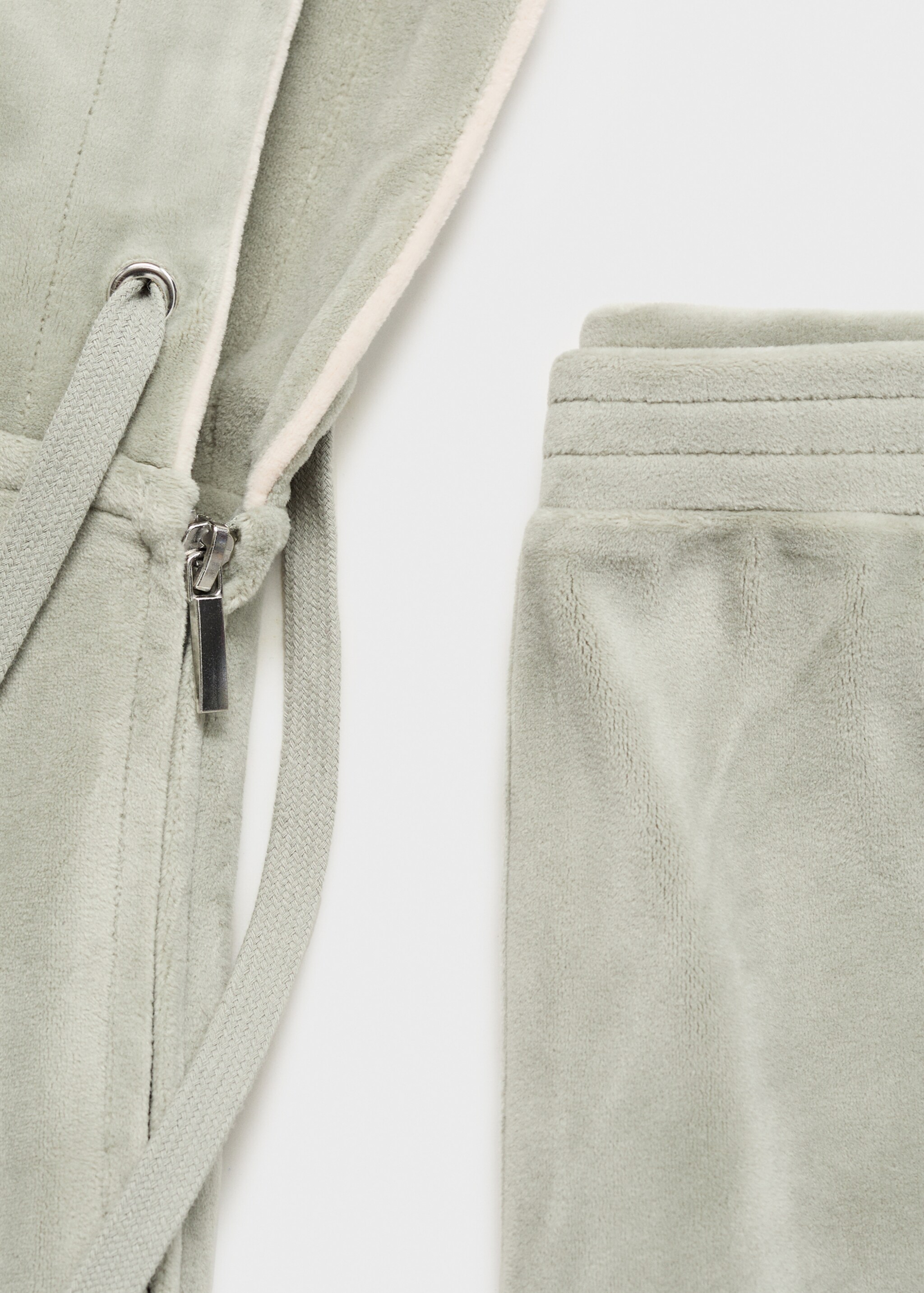 Pantalones velour tacto suave - Detalle del artículo 0