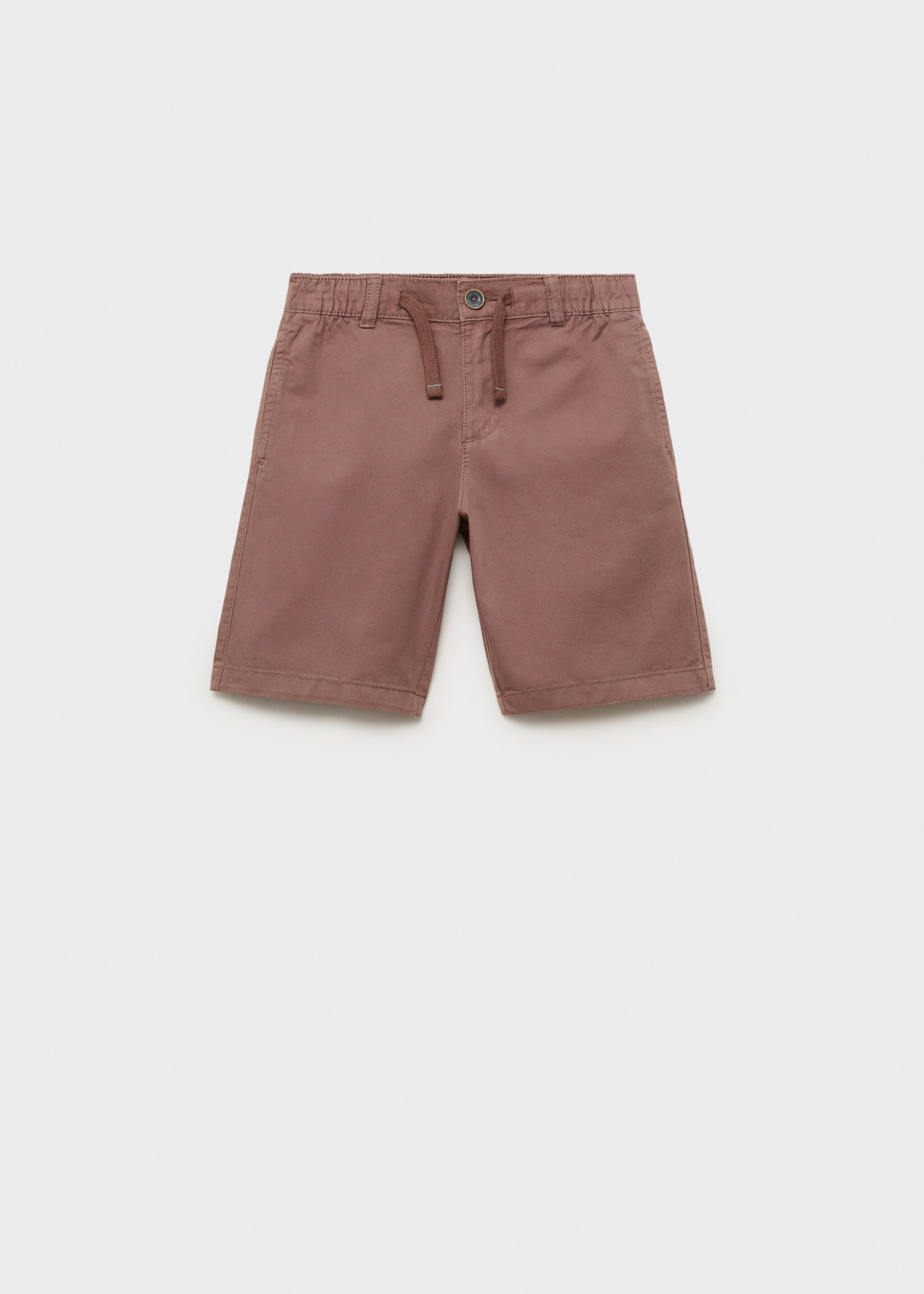 Elastic waist Bermuda shorts - Article without model