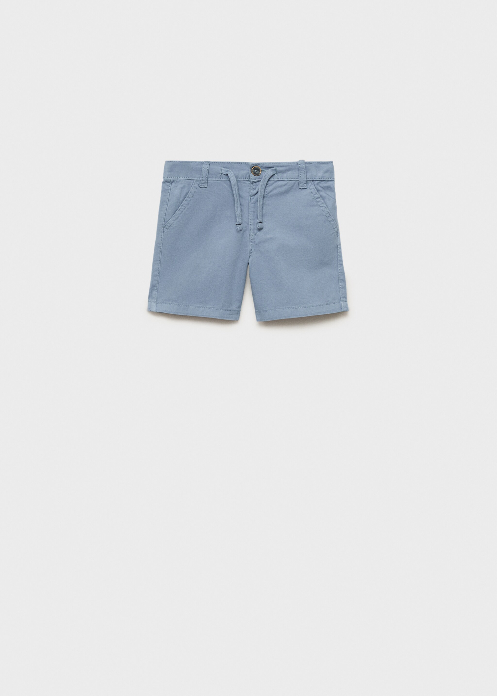 Cotton shorts with drawstring - Article without model