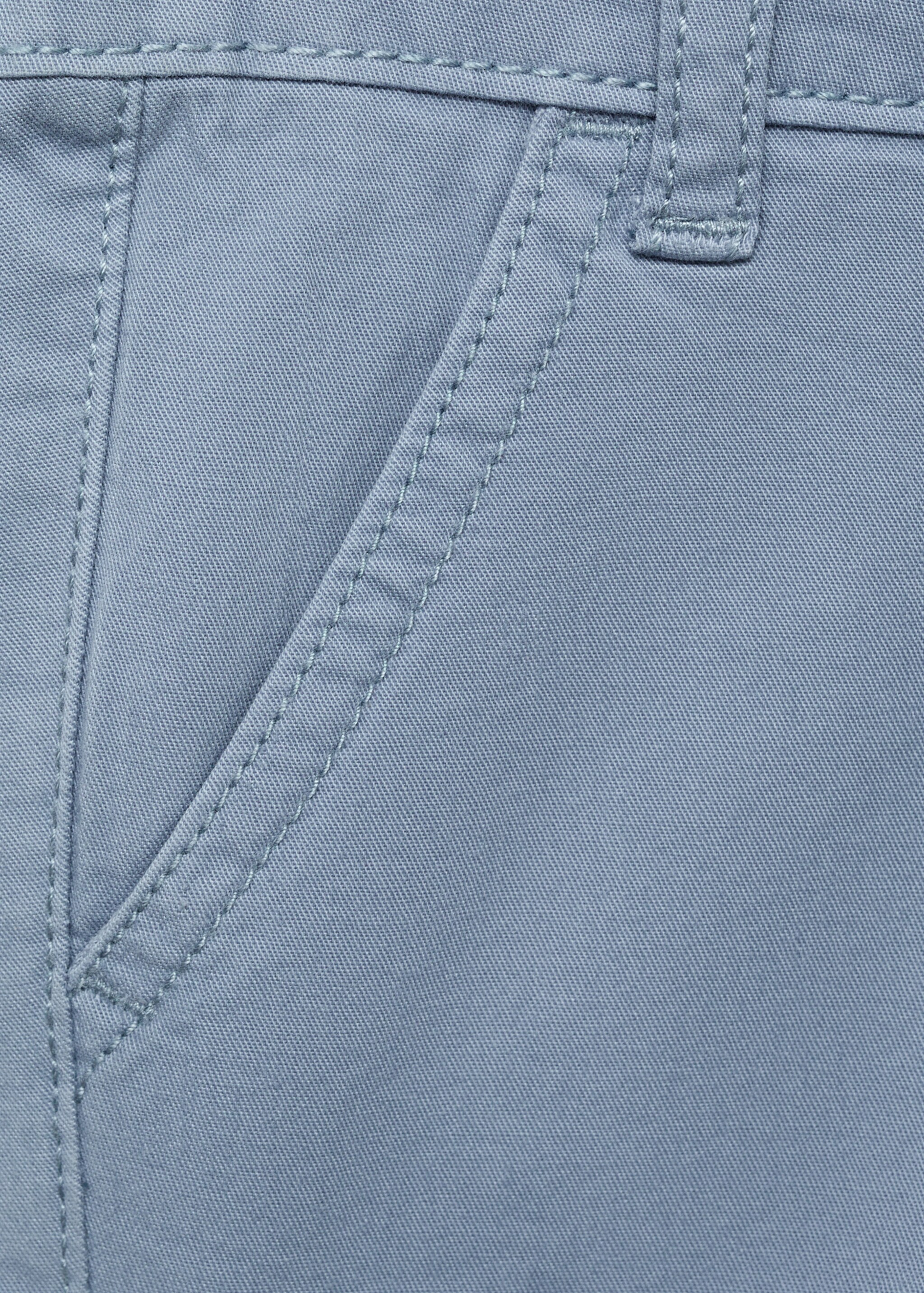 Cotton shorts with drawstring - Details of the article 0