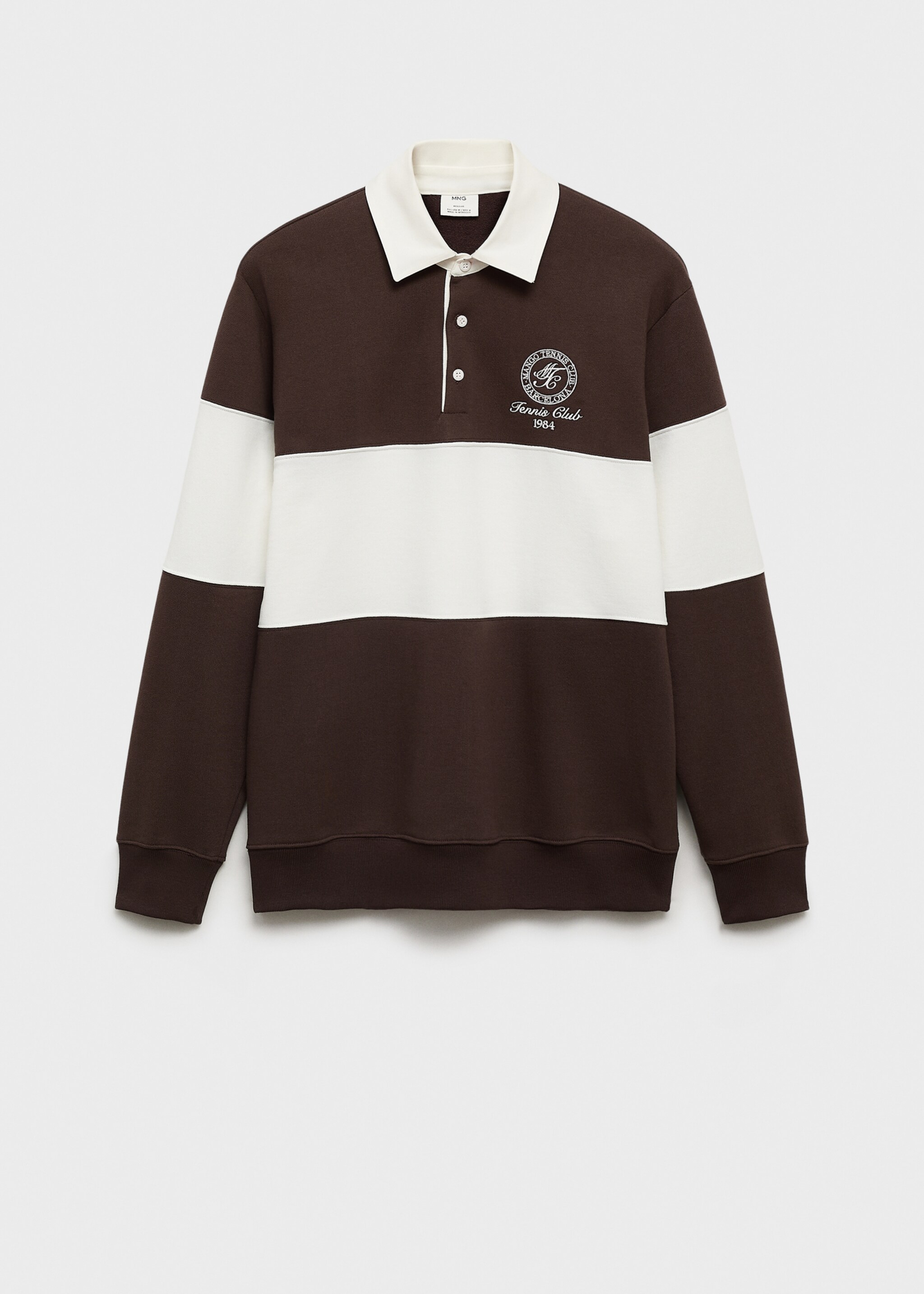 Sudadera polo rayas - Artículo sin modelo