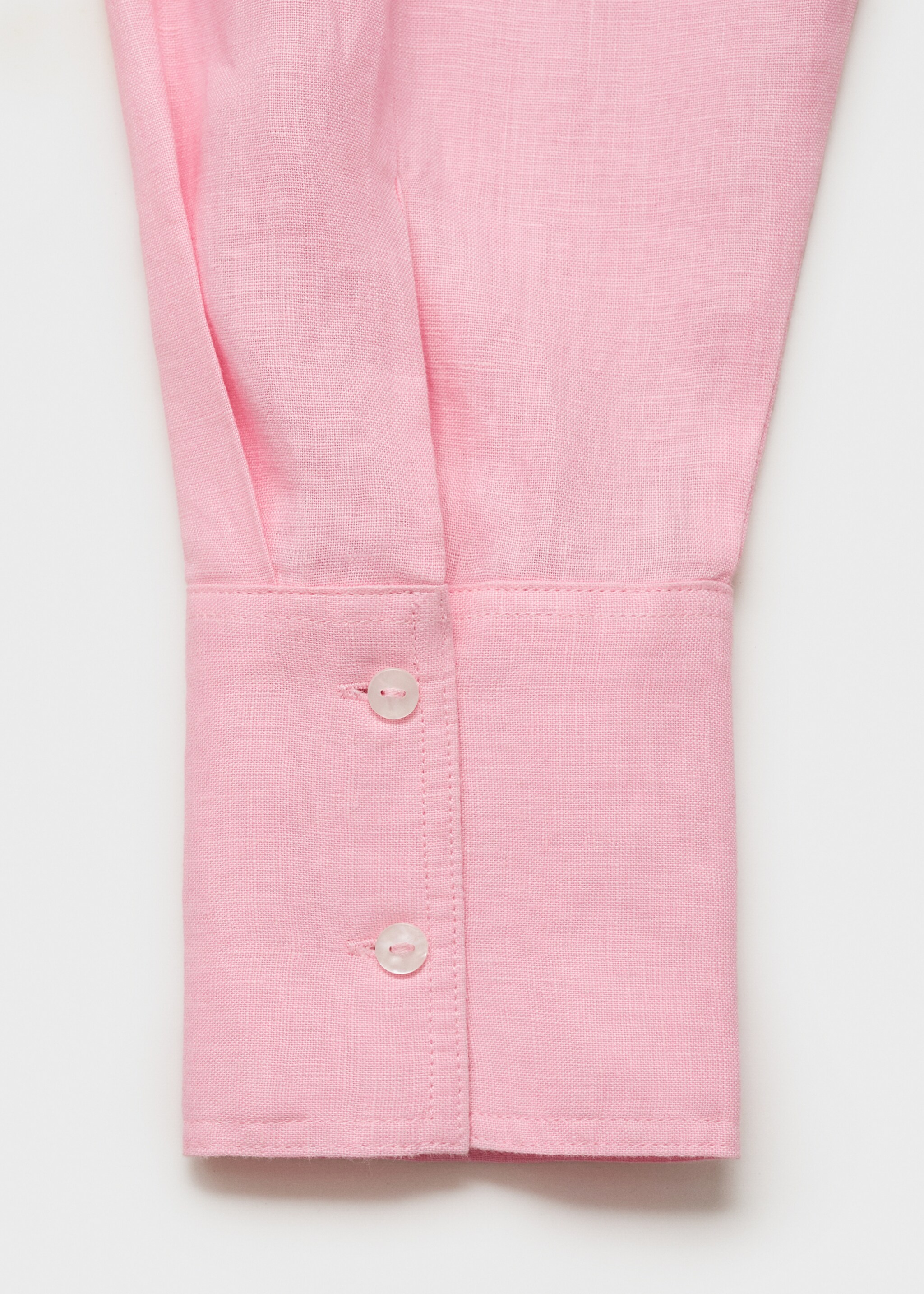 Linen oversized shirt - Details of the article 0