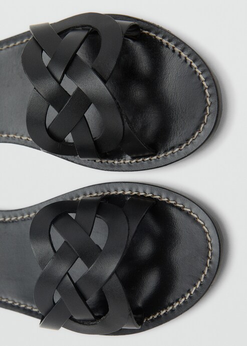 MIRETH – STRAP-STYLE LEATHER SANDALS