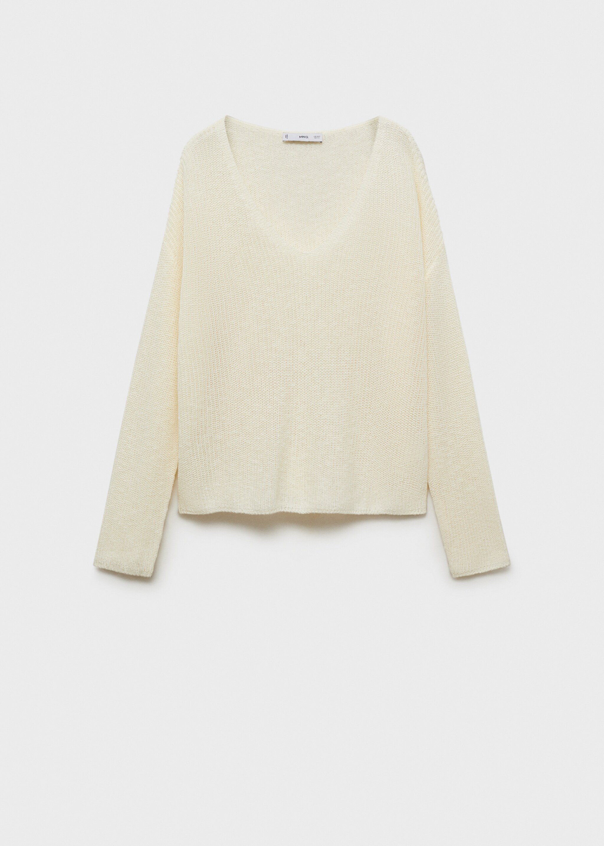 Pull-over maille col en V - Article sans modèle