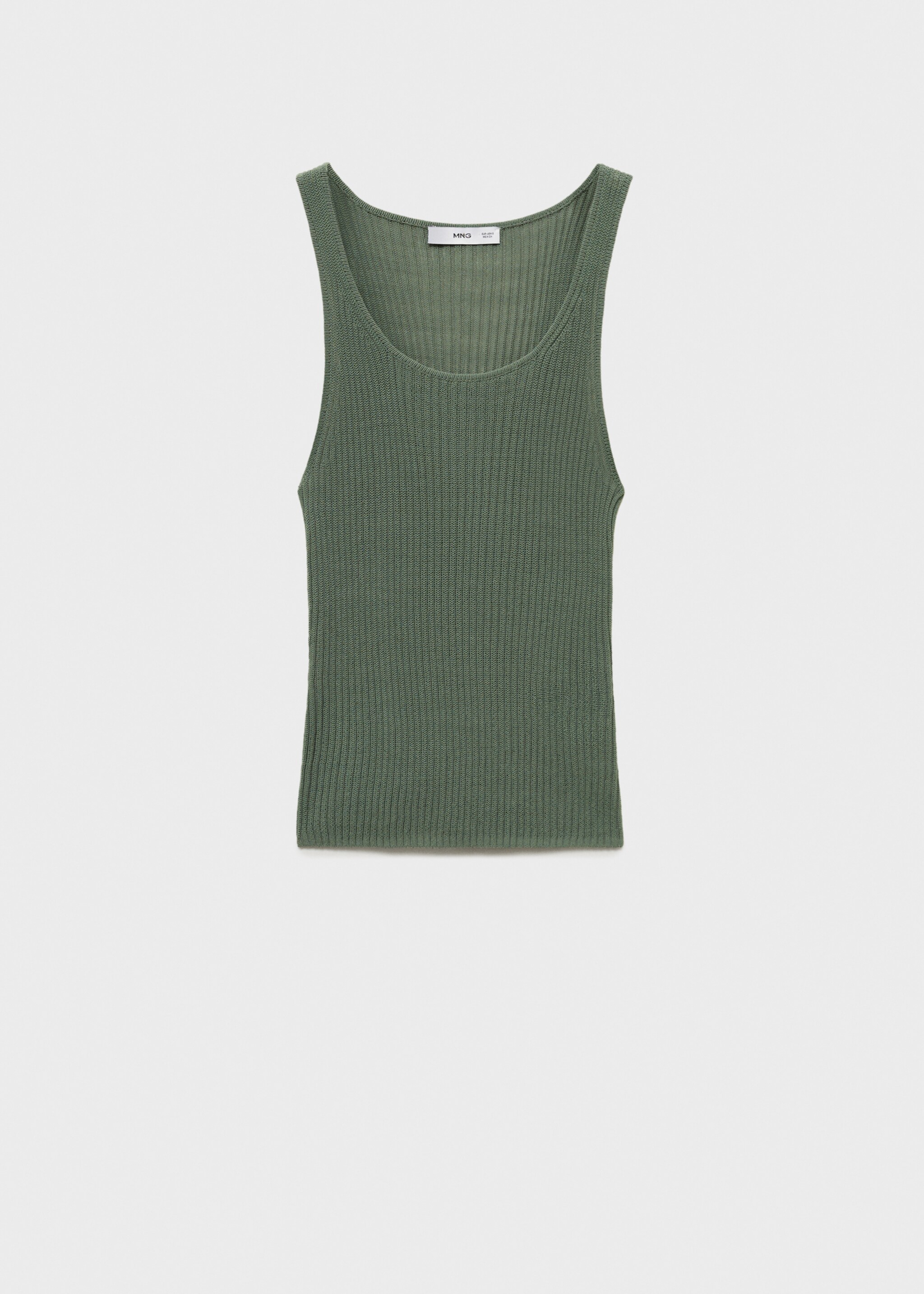 Chunky rib-knit top - Article without model