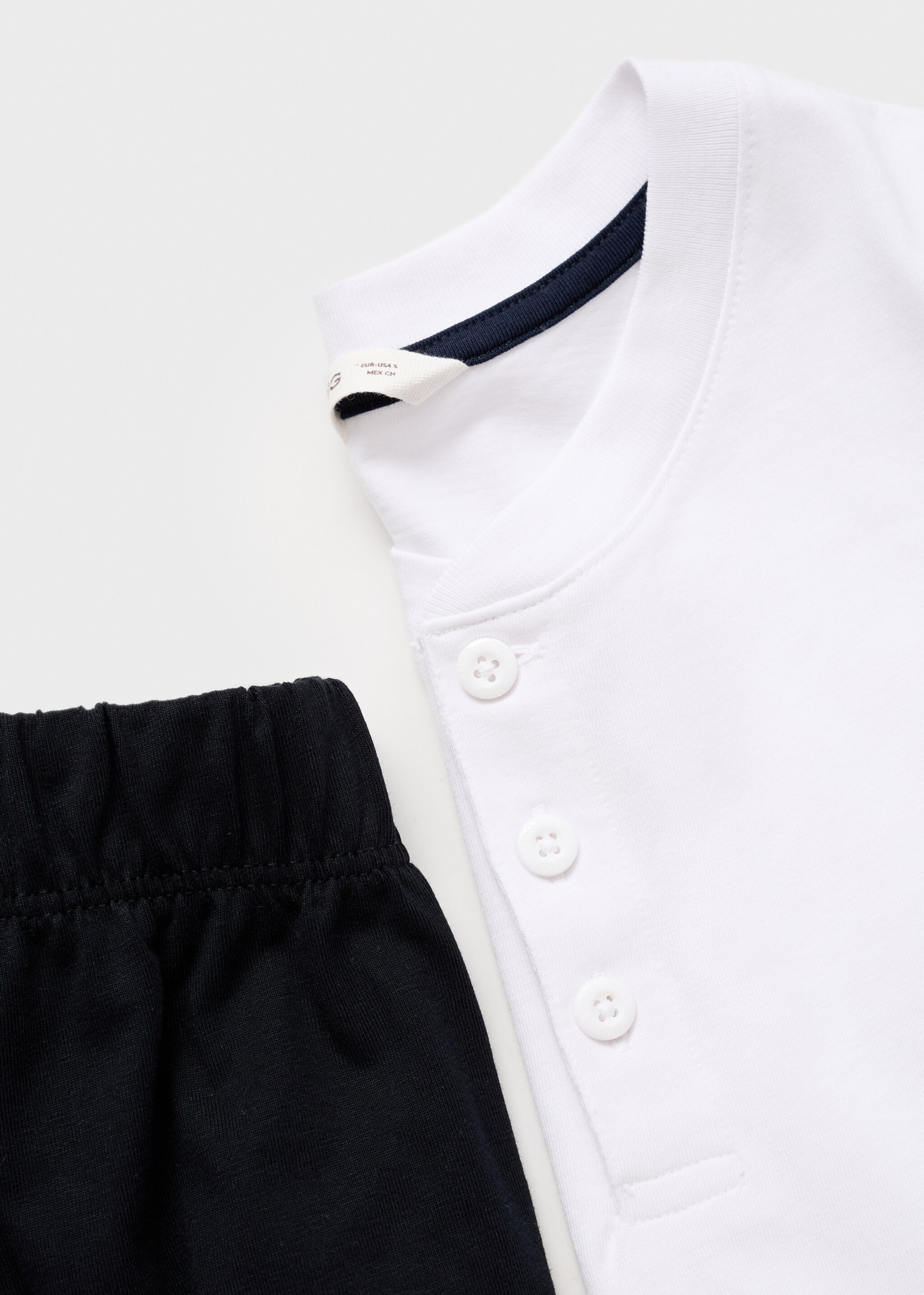 Cotton pyjama shorts pack - Details of the article 0
