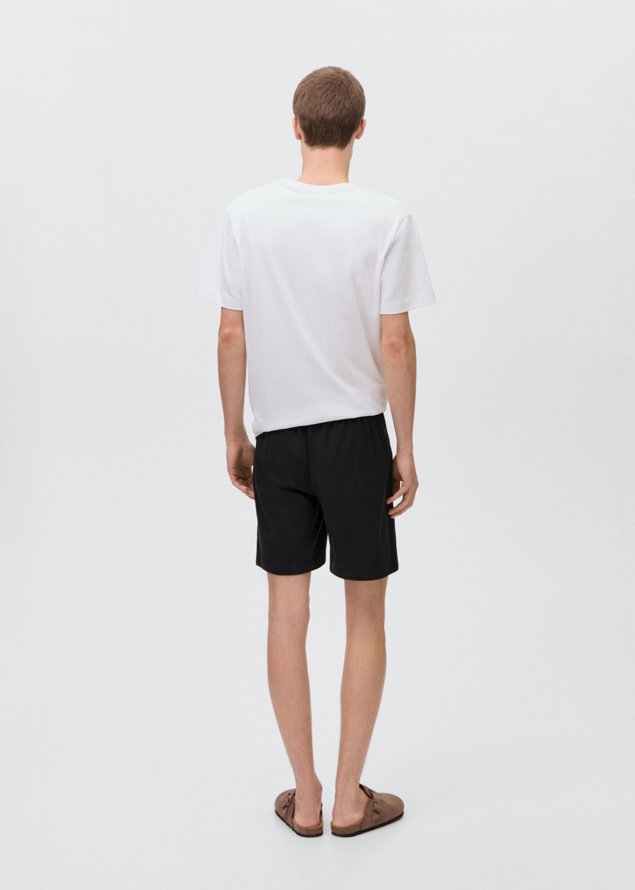 Cotton pyjama shorts pack - Reverse of the article