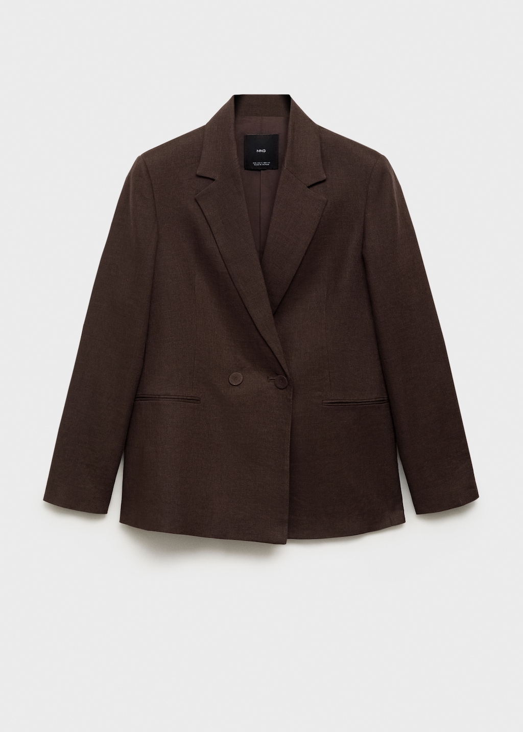 Linen suit blazer - image 5