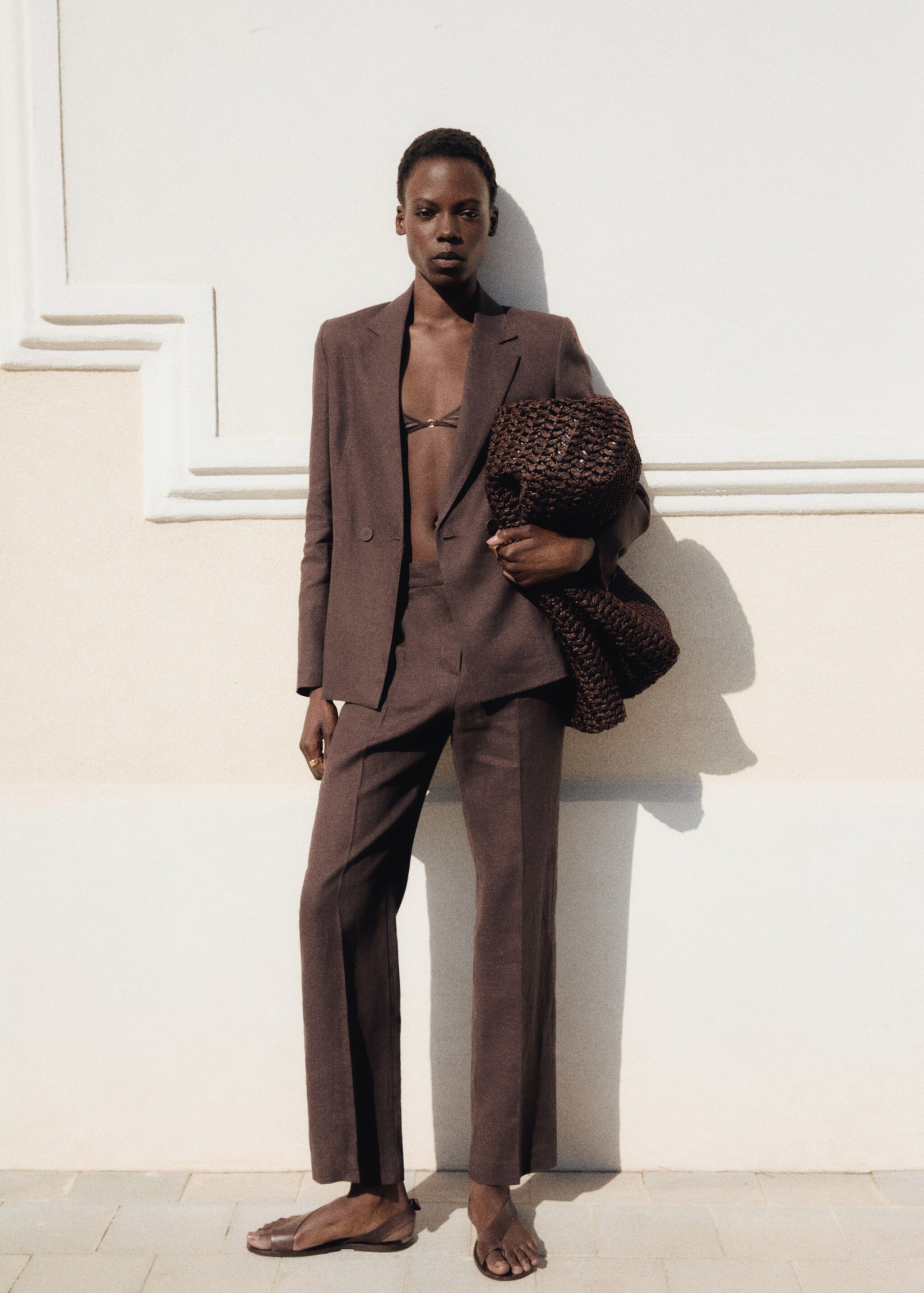 Linen suit jacket - Details of the article 6