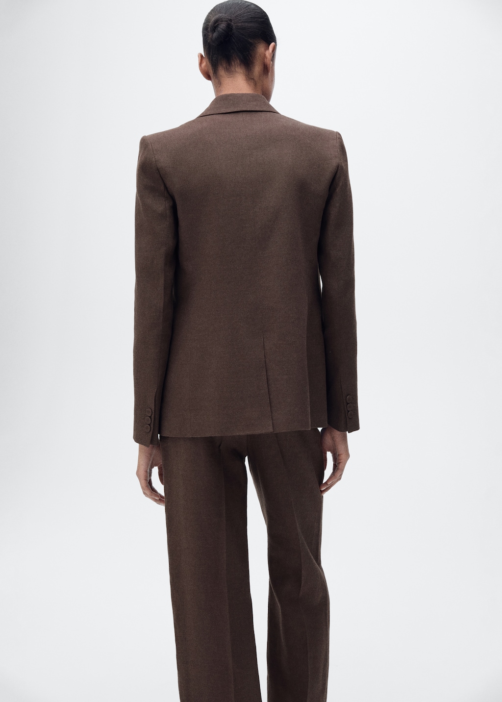 Linen suit blazer - image 3