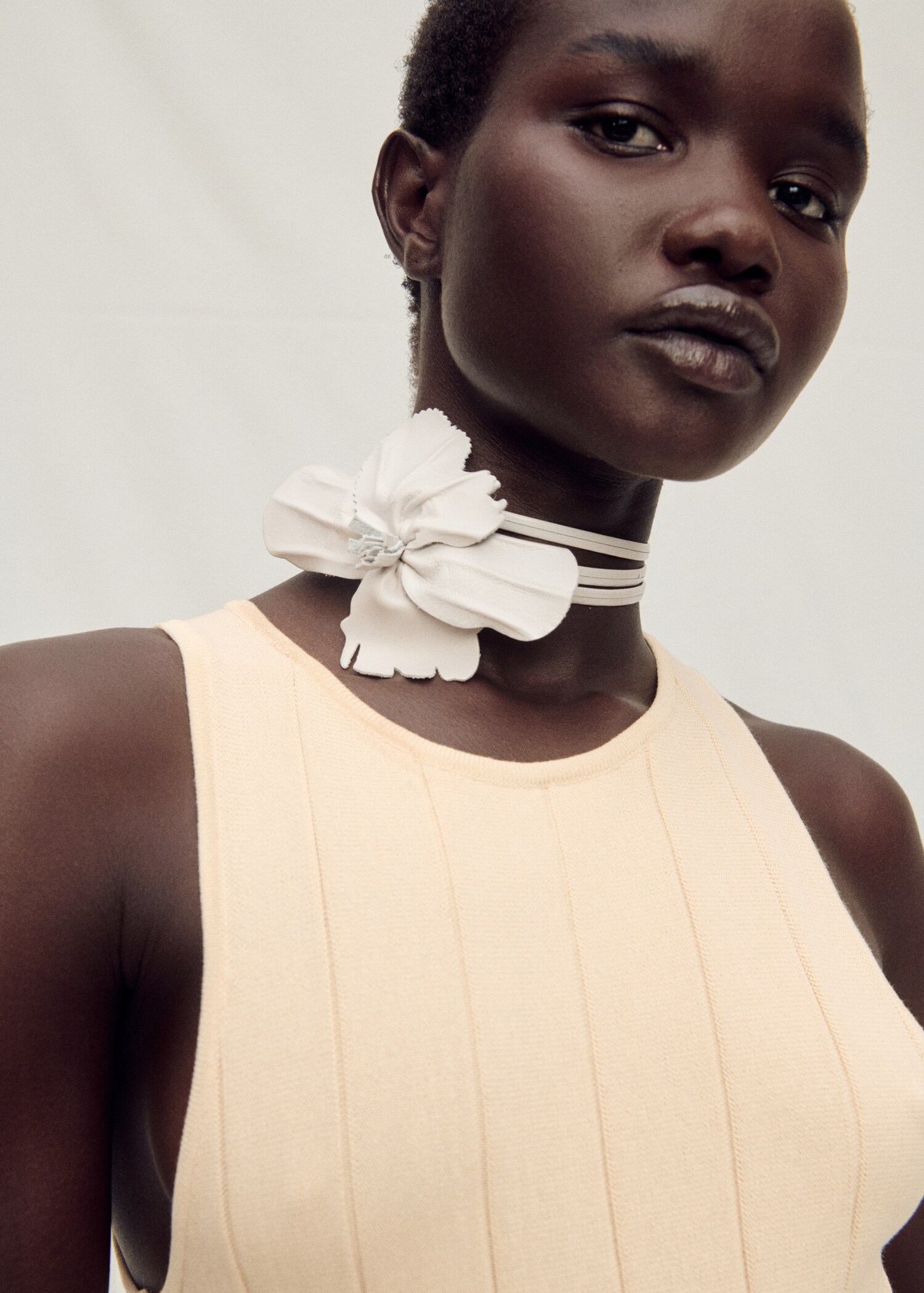 Pleated knitted dress - Women | MANGO USA