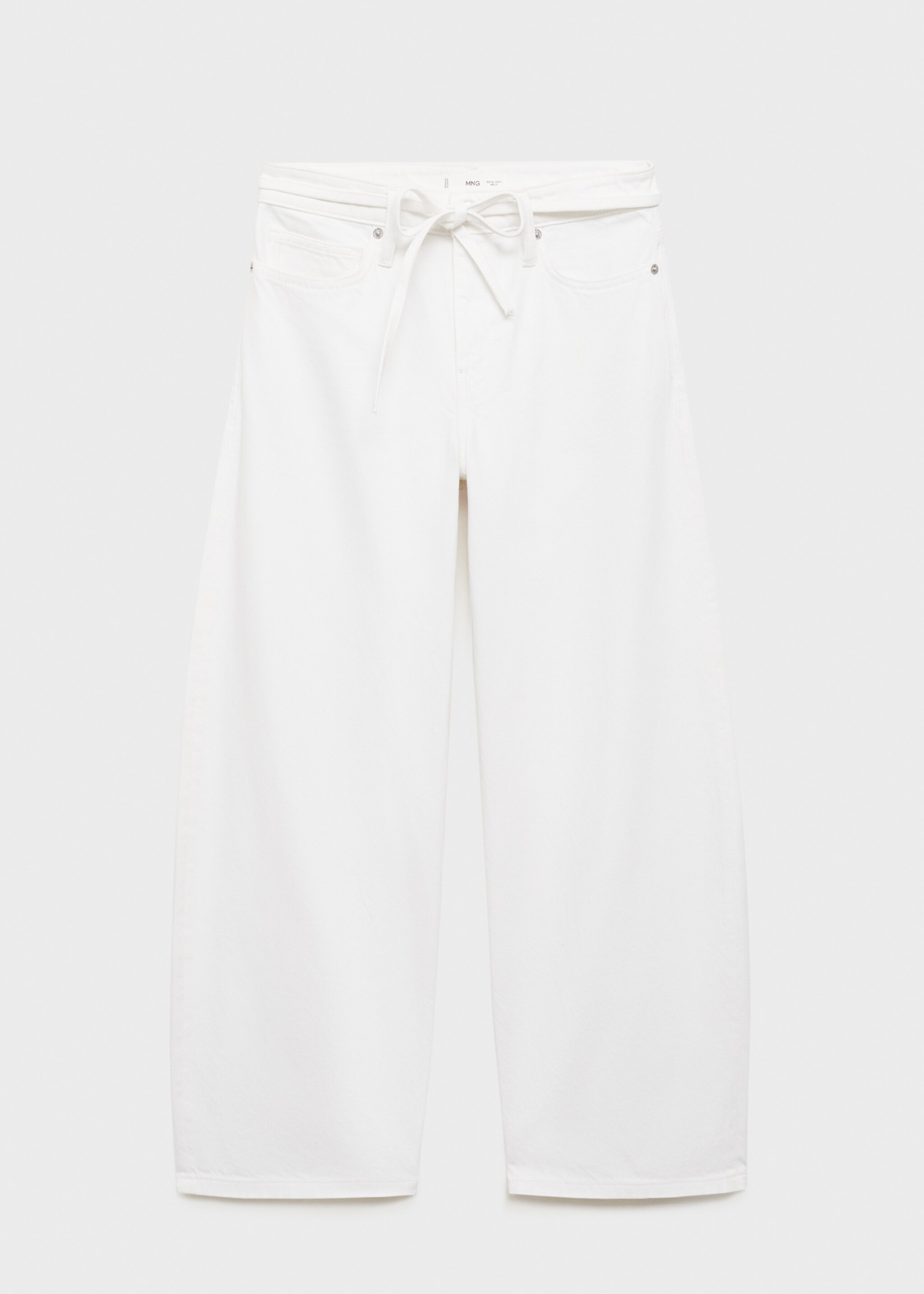 Balloon jeans with belt - Article without model