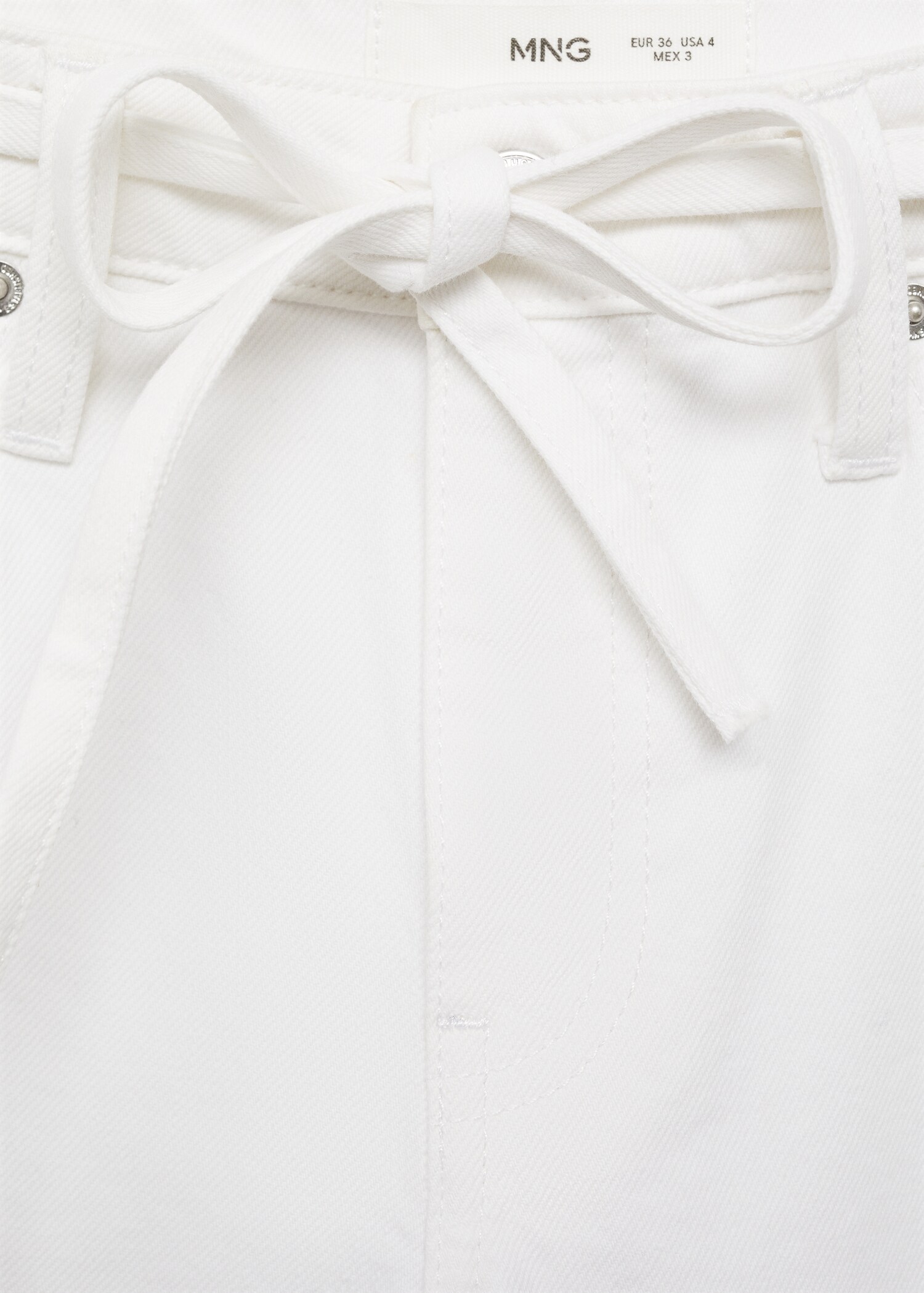 Balloon jeans with belt - Details of the article 8