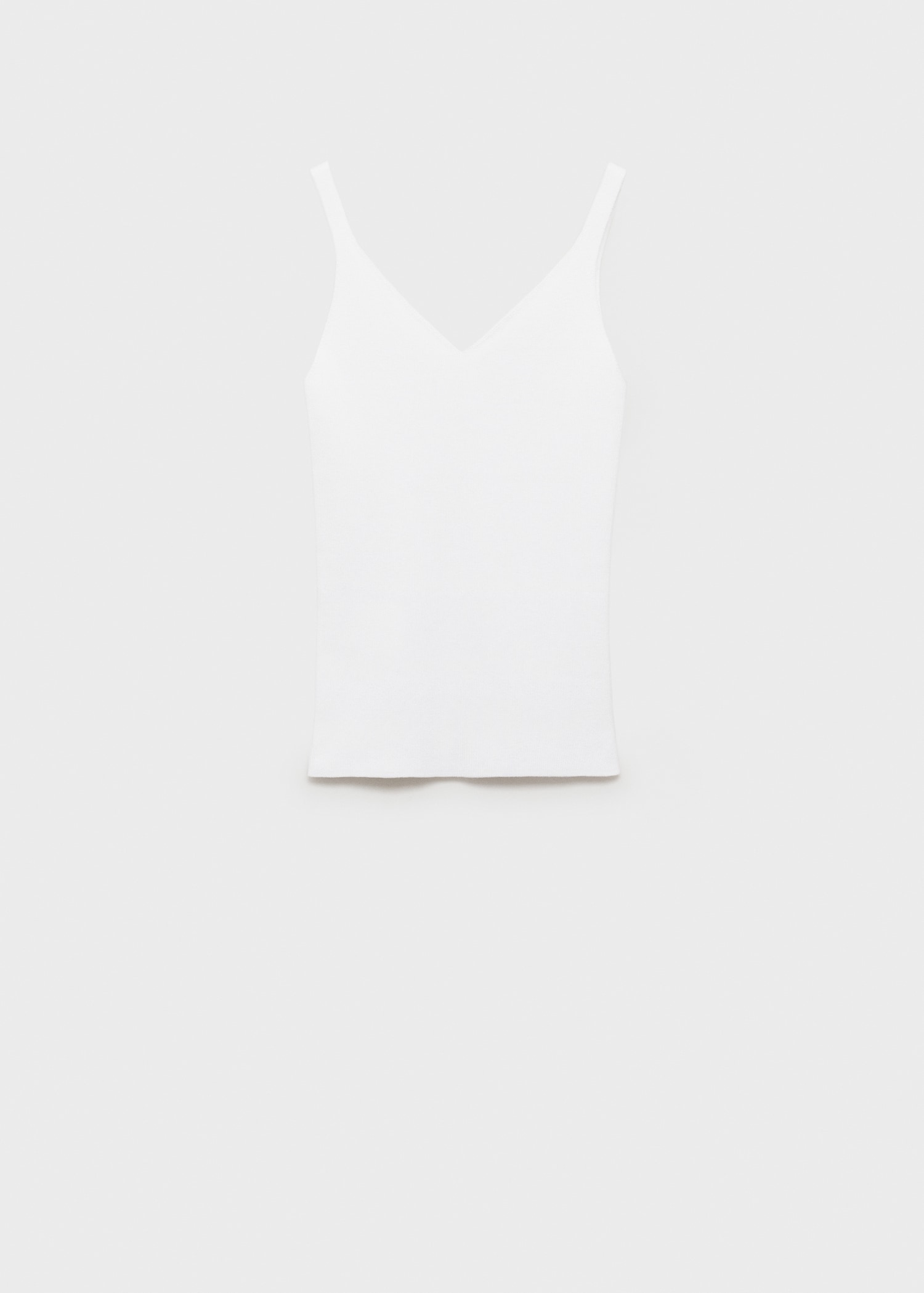 V-neck knit top - Article without model