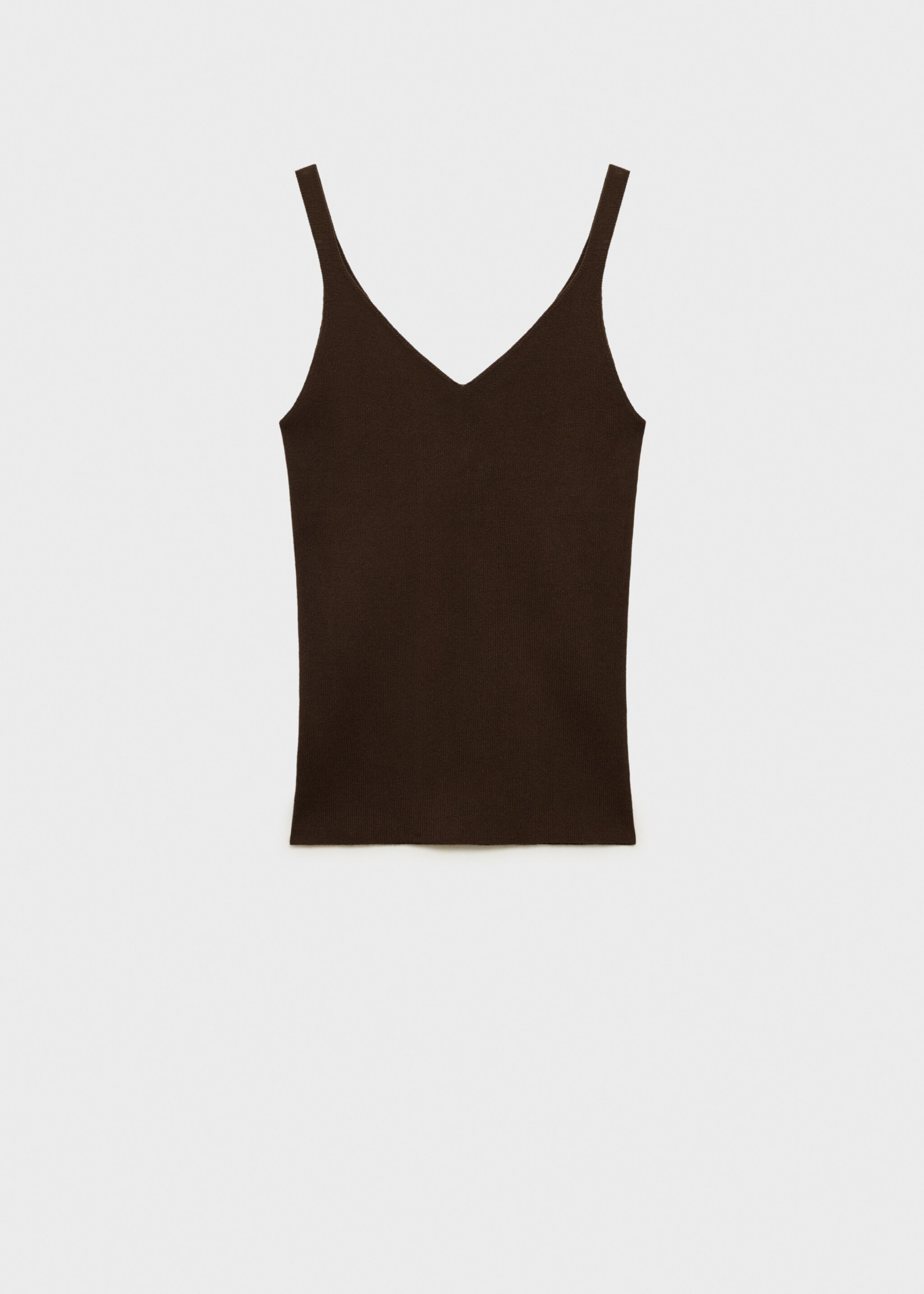 V-neck knit top - Article without model