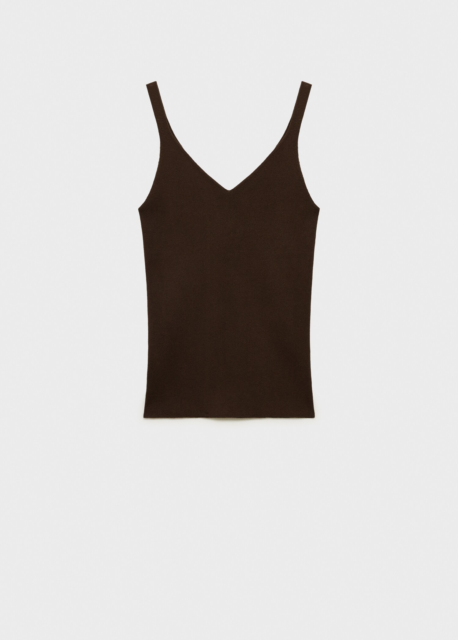 V-neck knit top - Article without model