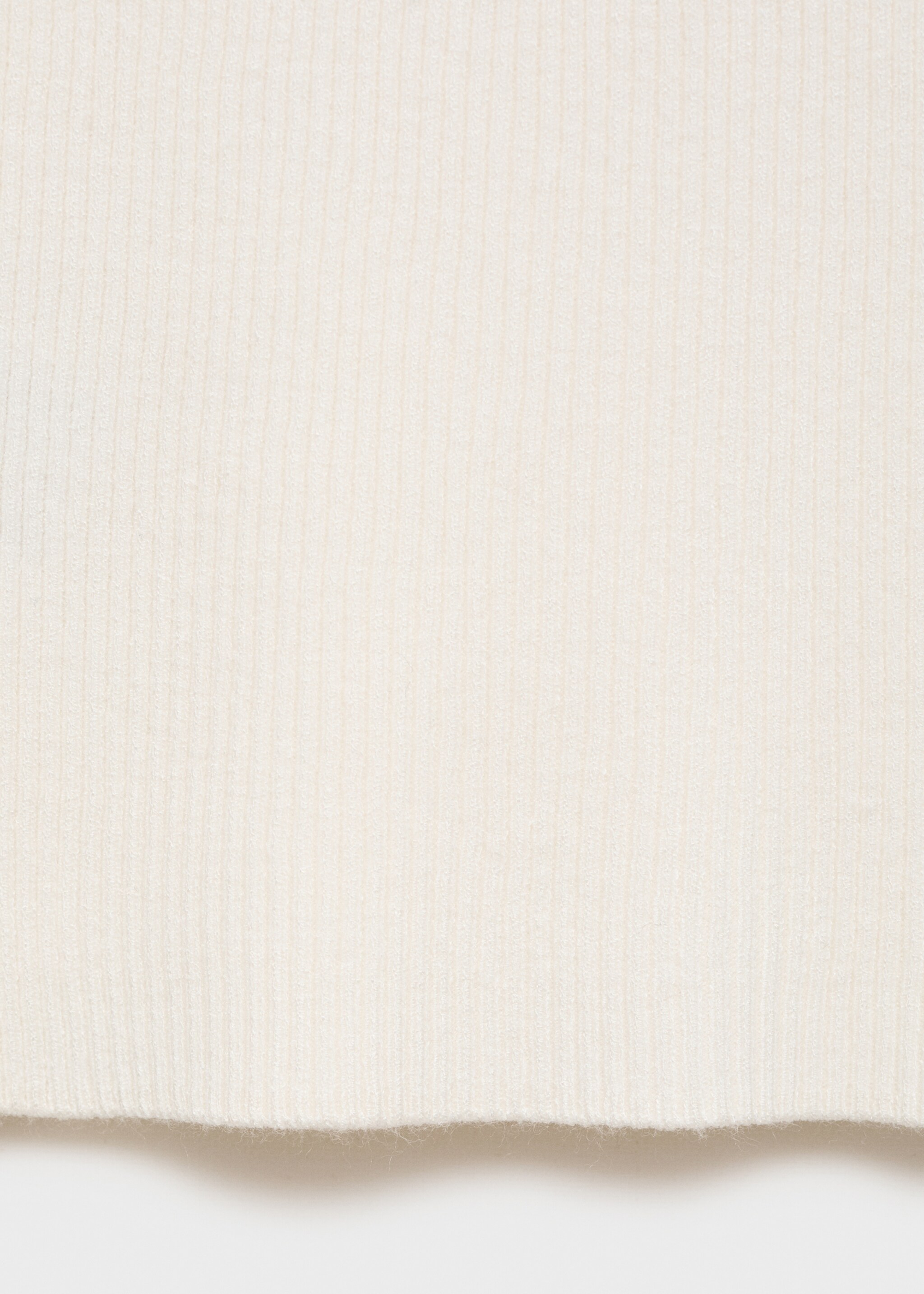 Ribbed knit top - Details of the article 0