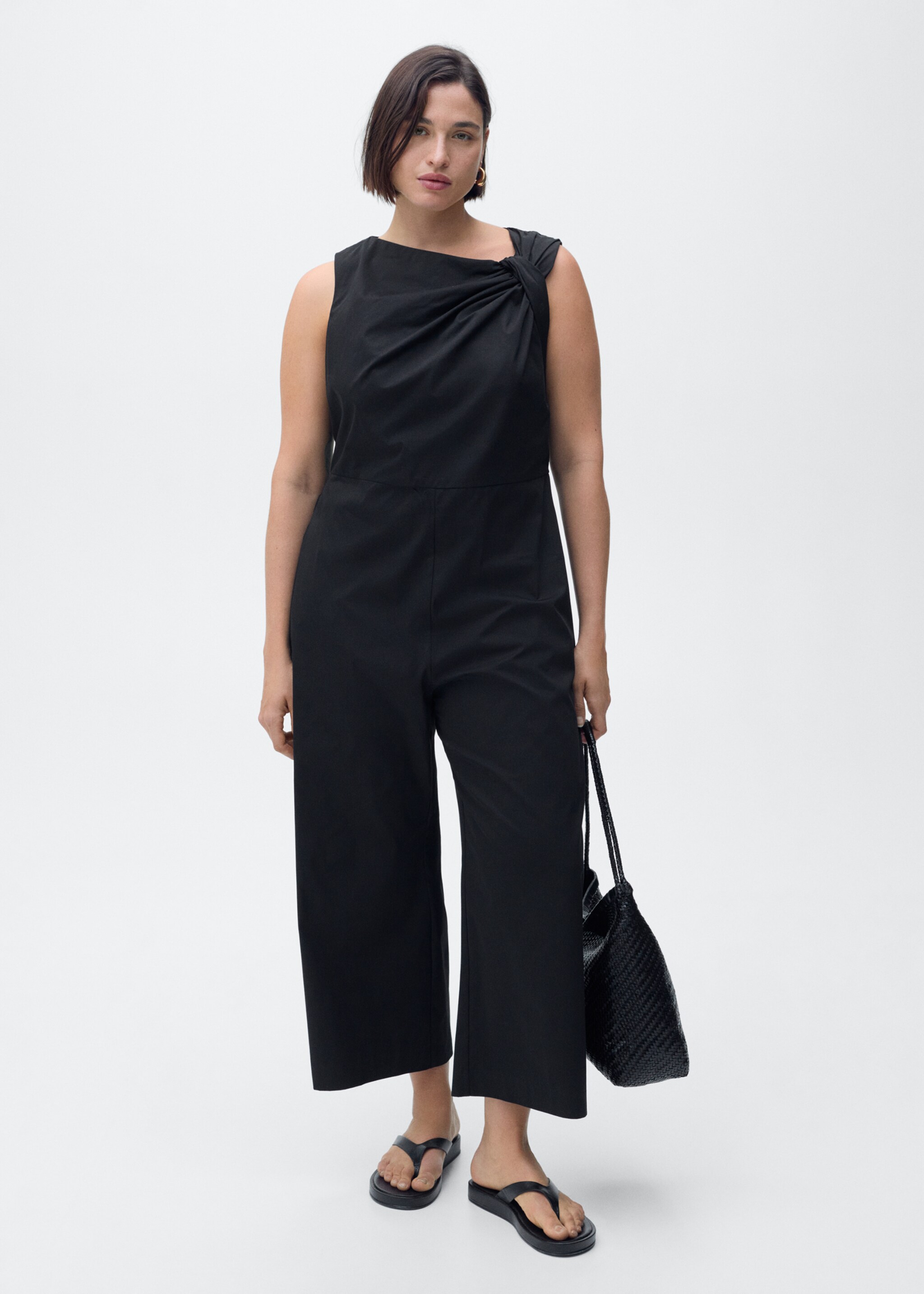 Combinaison jupe-culotte col bénitier - Détail de l'article 3