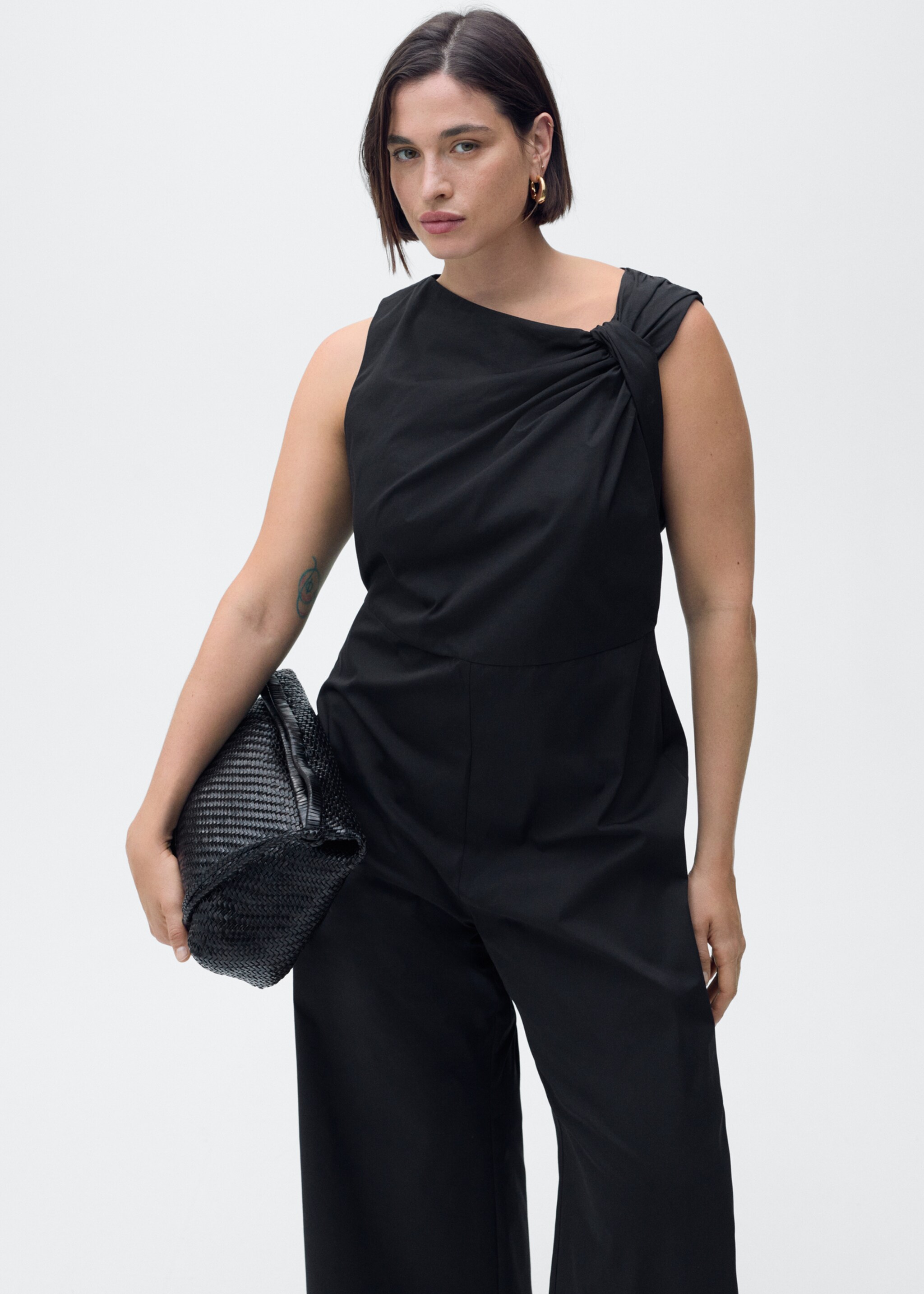 Combinaison jupe-culotte col bénitier - Détail de l'article 5