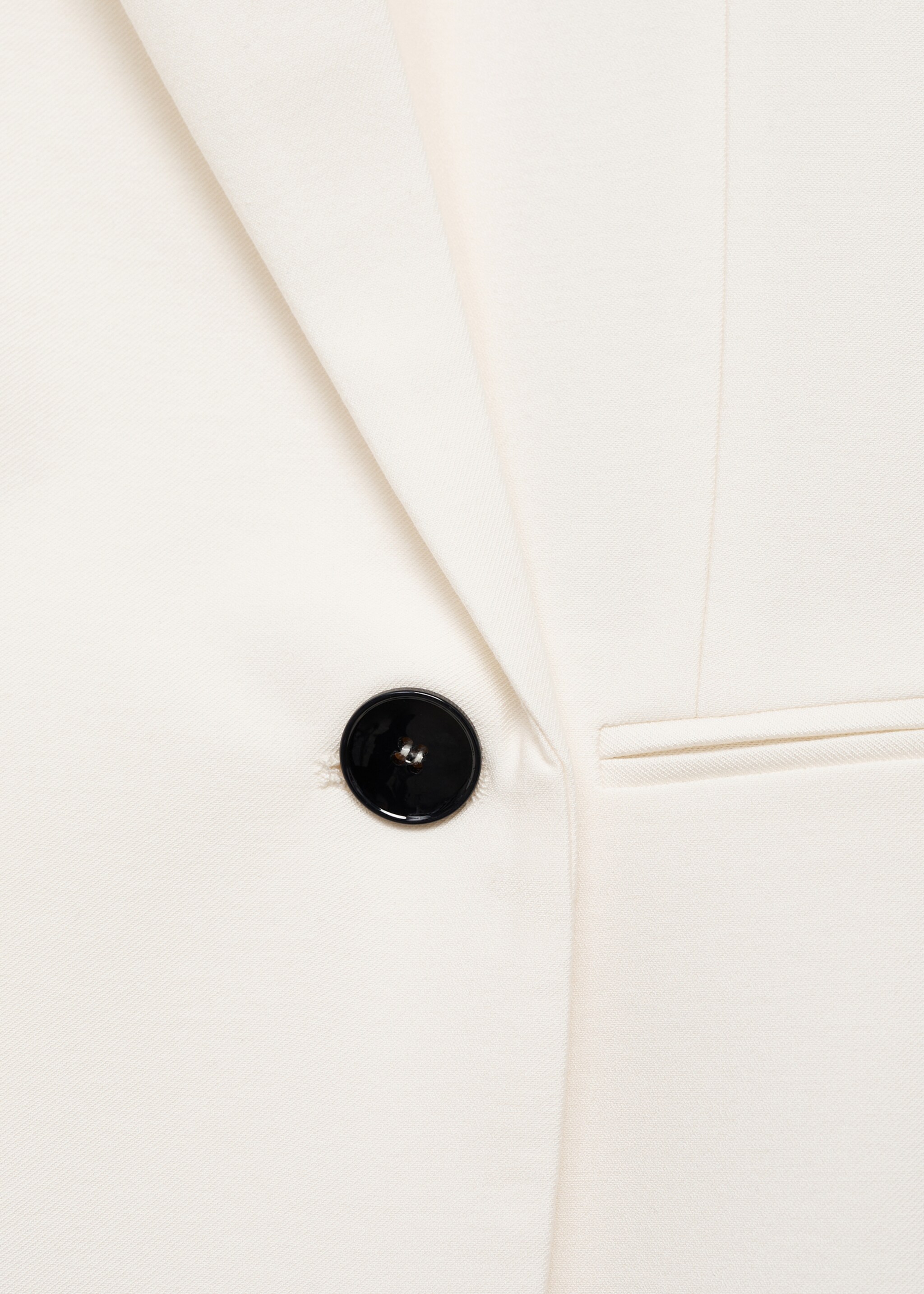 Contrasting double-breasted jacket - Details of the article 0