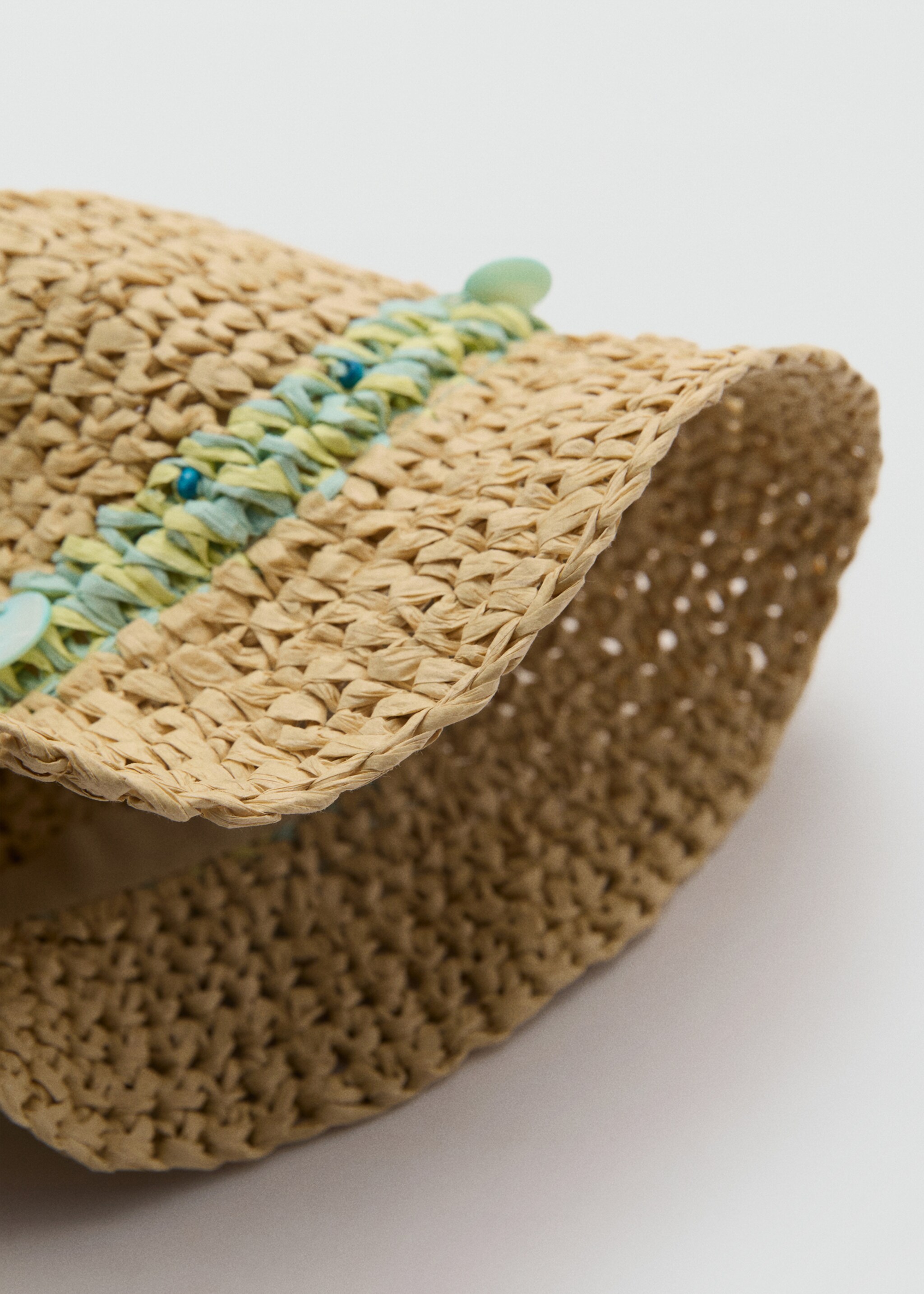 Topi anyaman raffia - Rincian barang 1