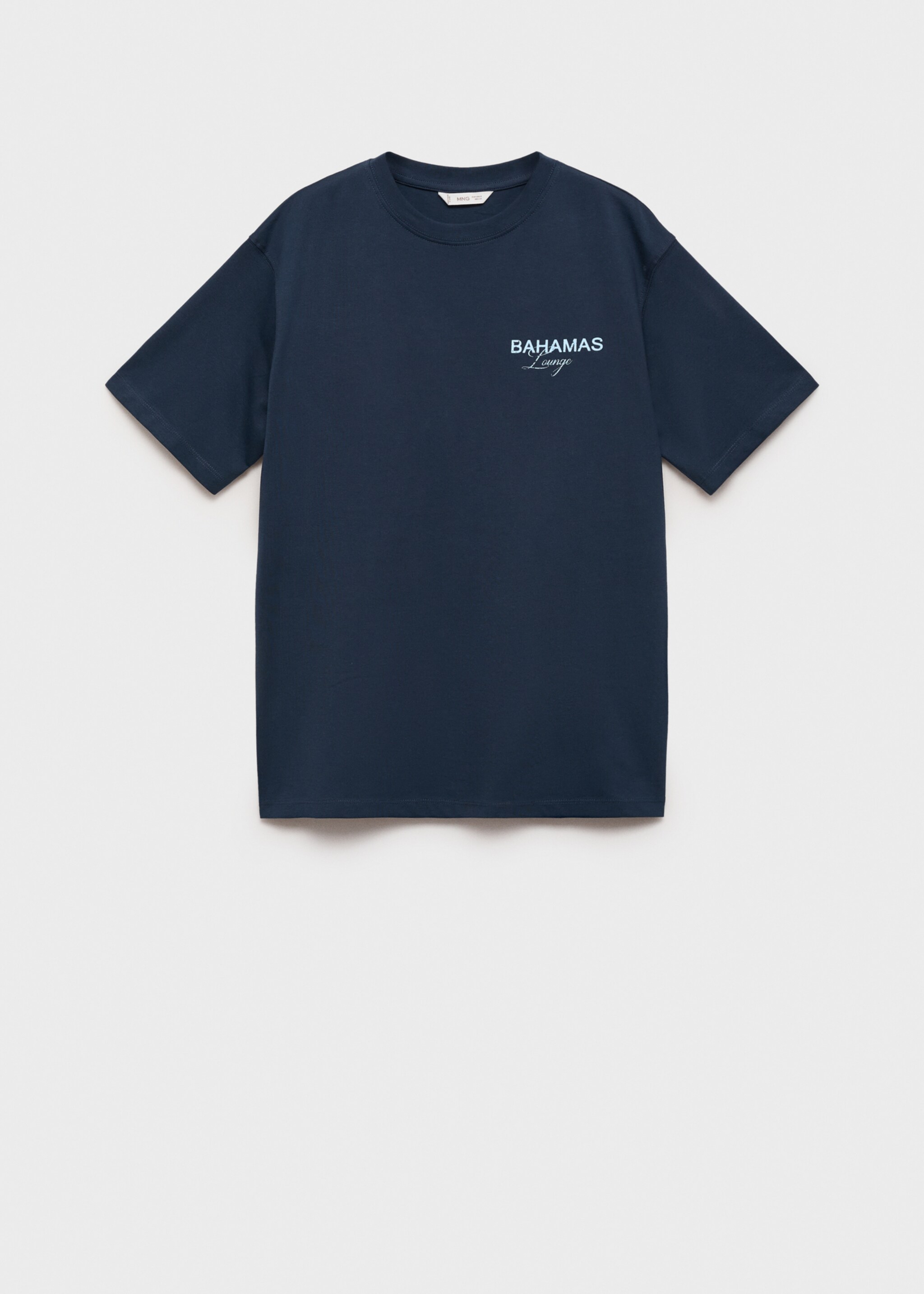T-shirt estampada de manda curta - Artigo sem modelo