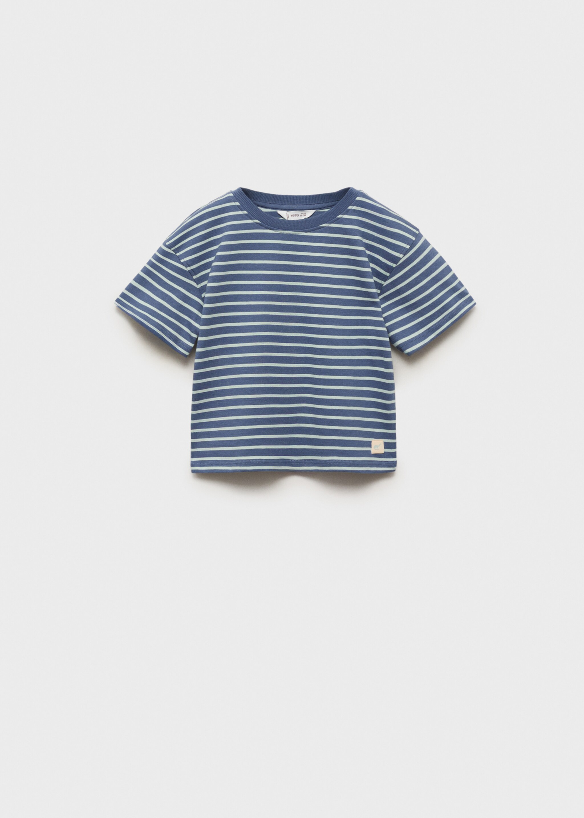 Striped cotton T-shirt - Article without model