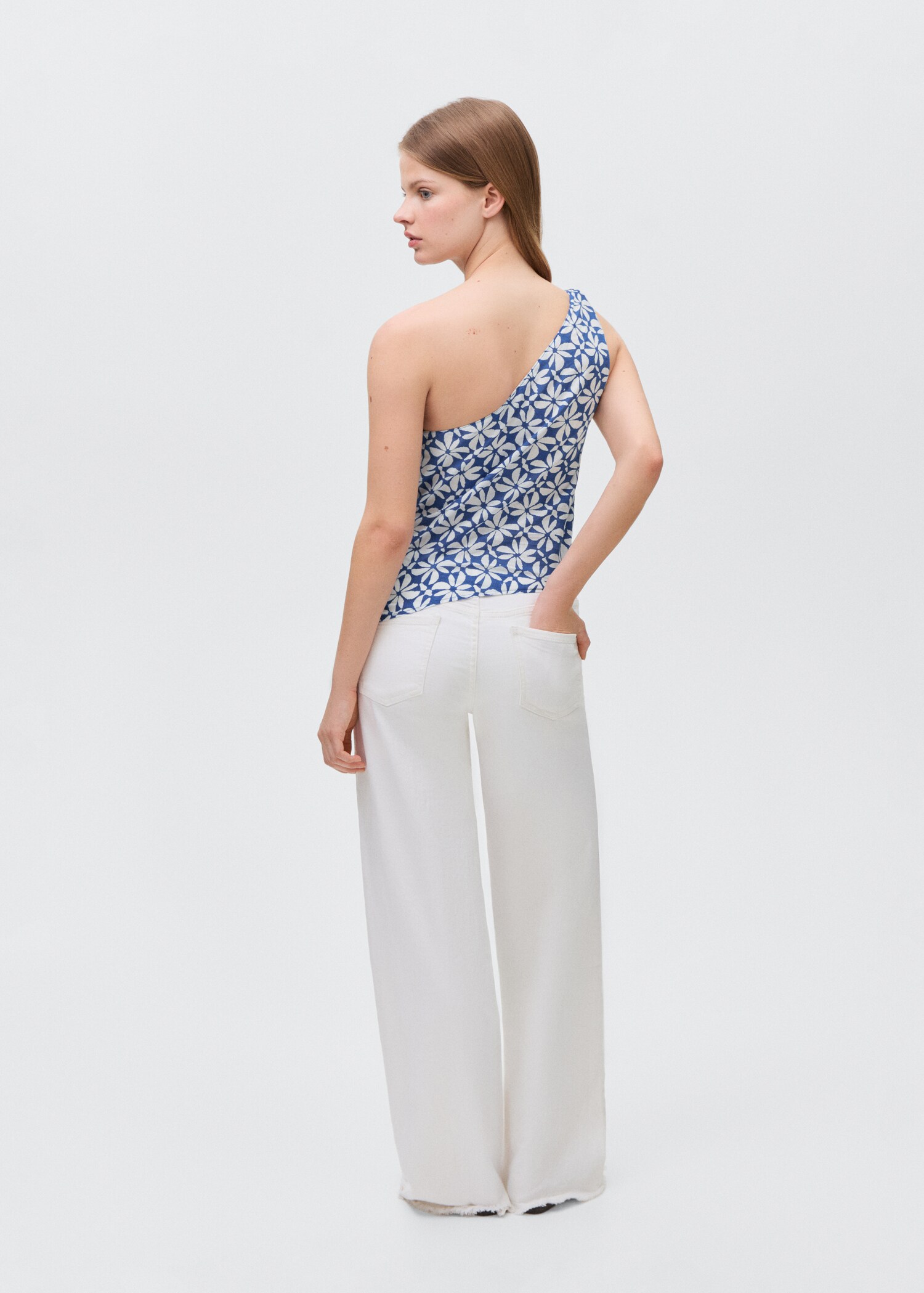 Top asimètric estampat - Revers de l'article