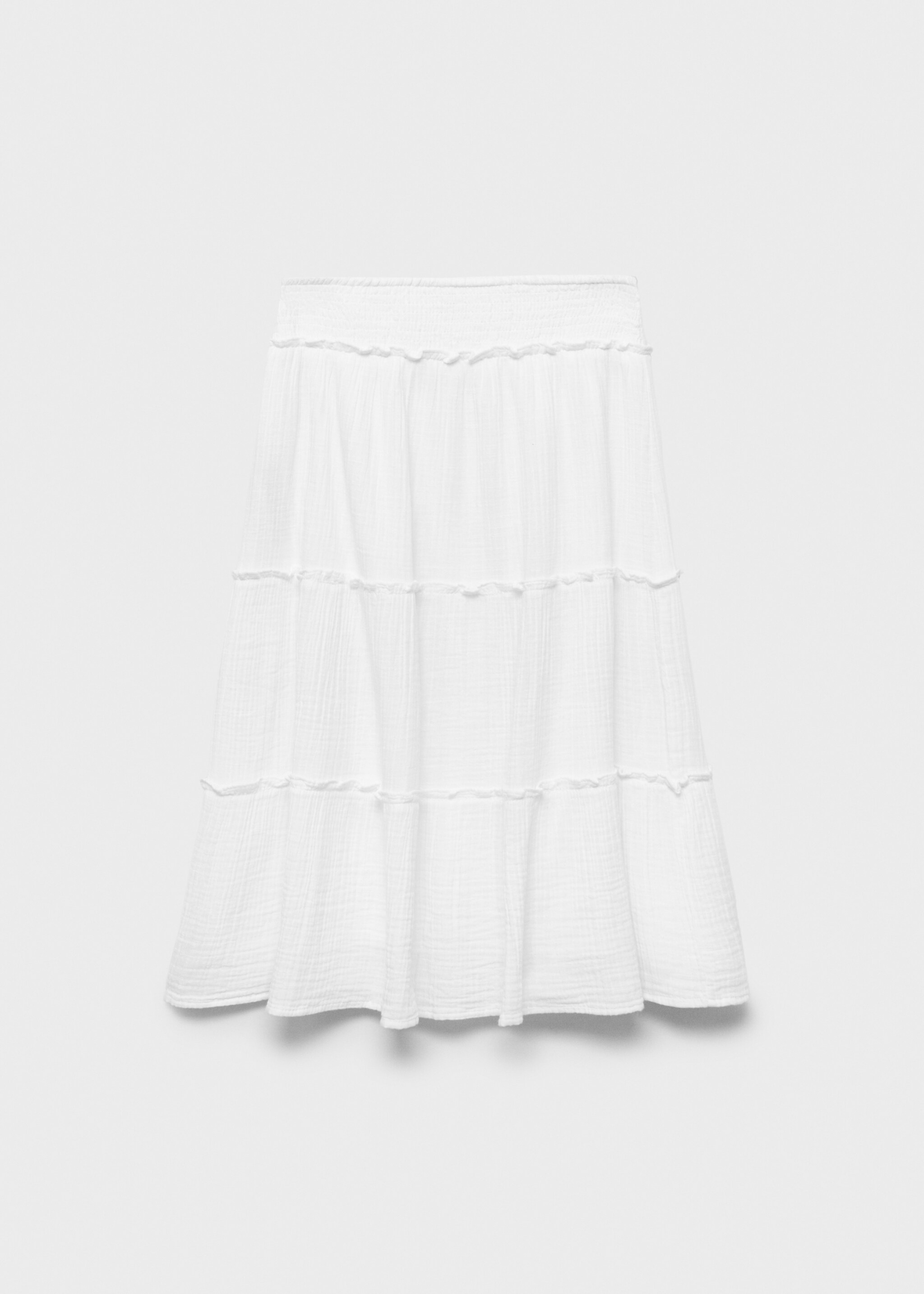 Ruffled long skirt - Reverse of the article