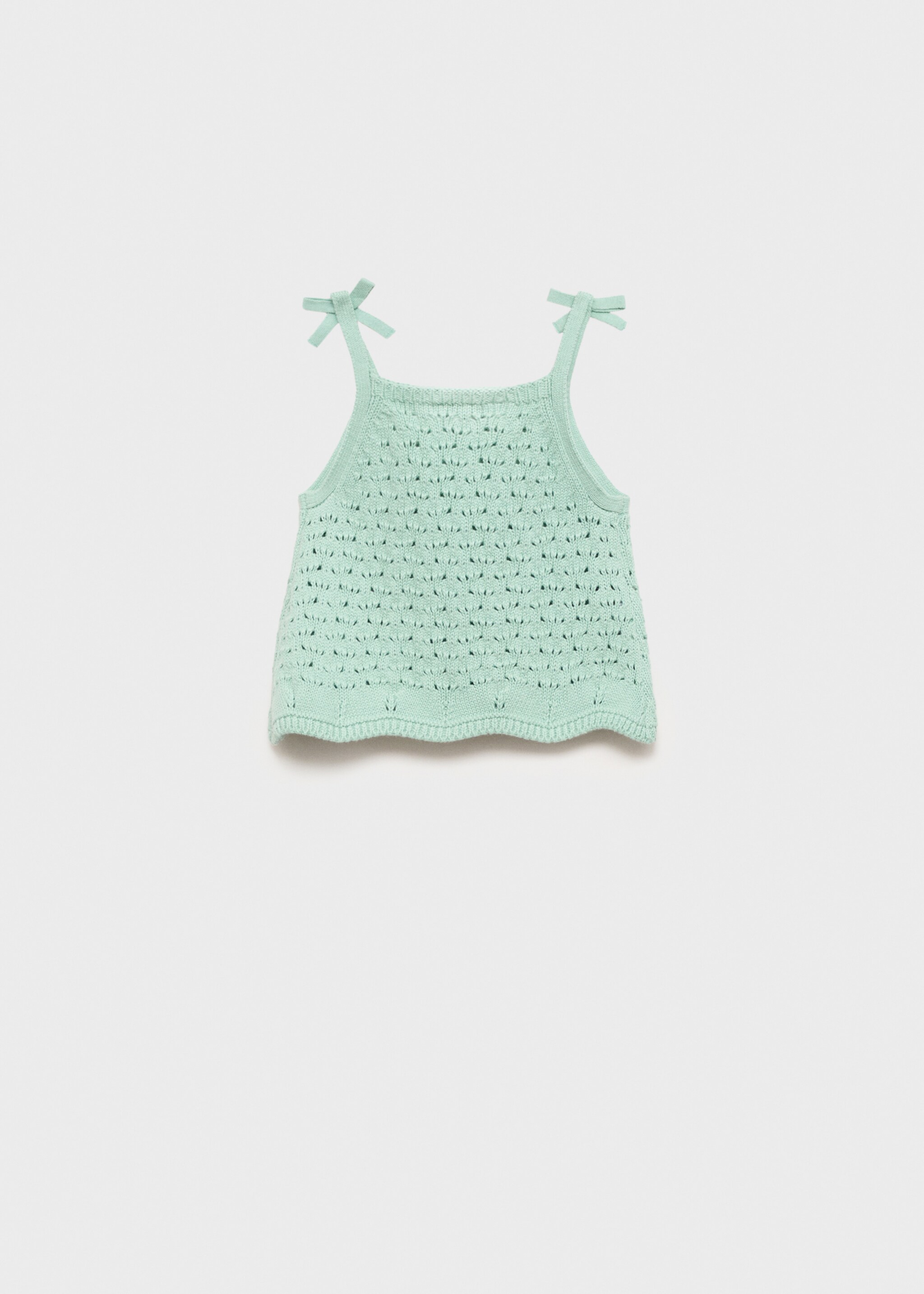 Top crochet tirantes - Reverso del artículo