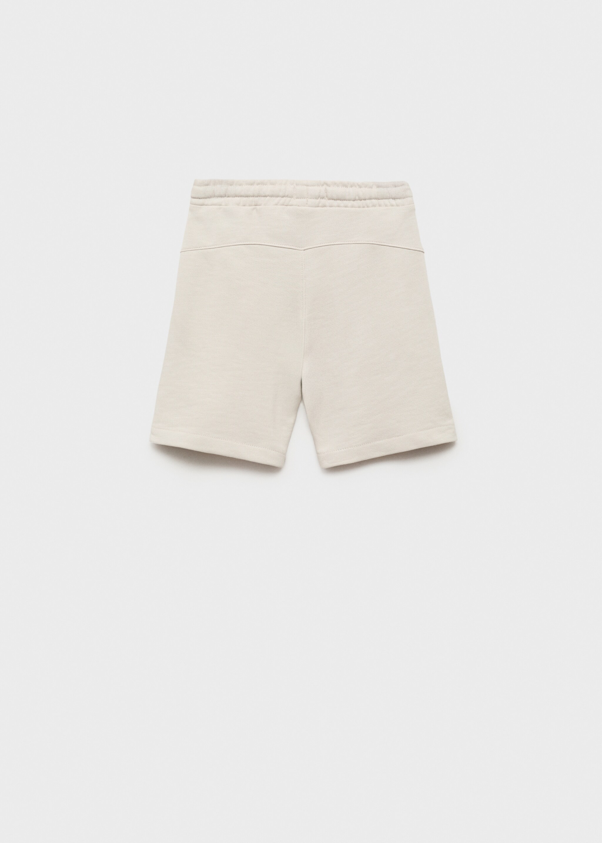 Contrast pockets Bermuda shorts - Reverse of the article