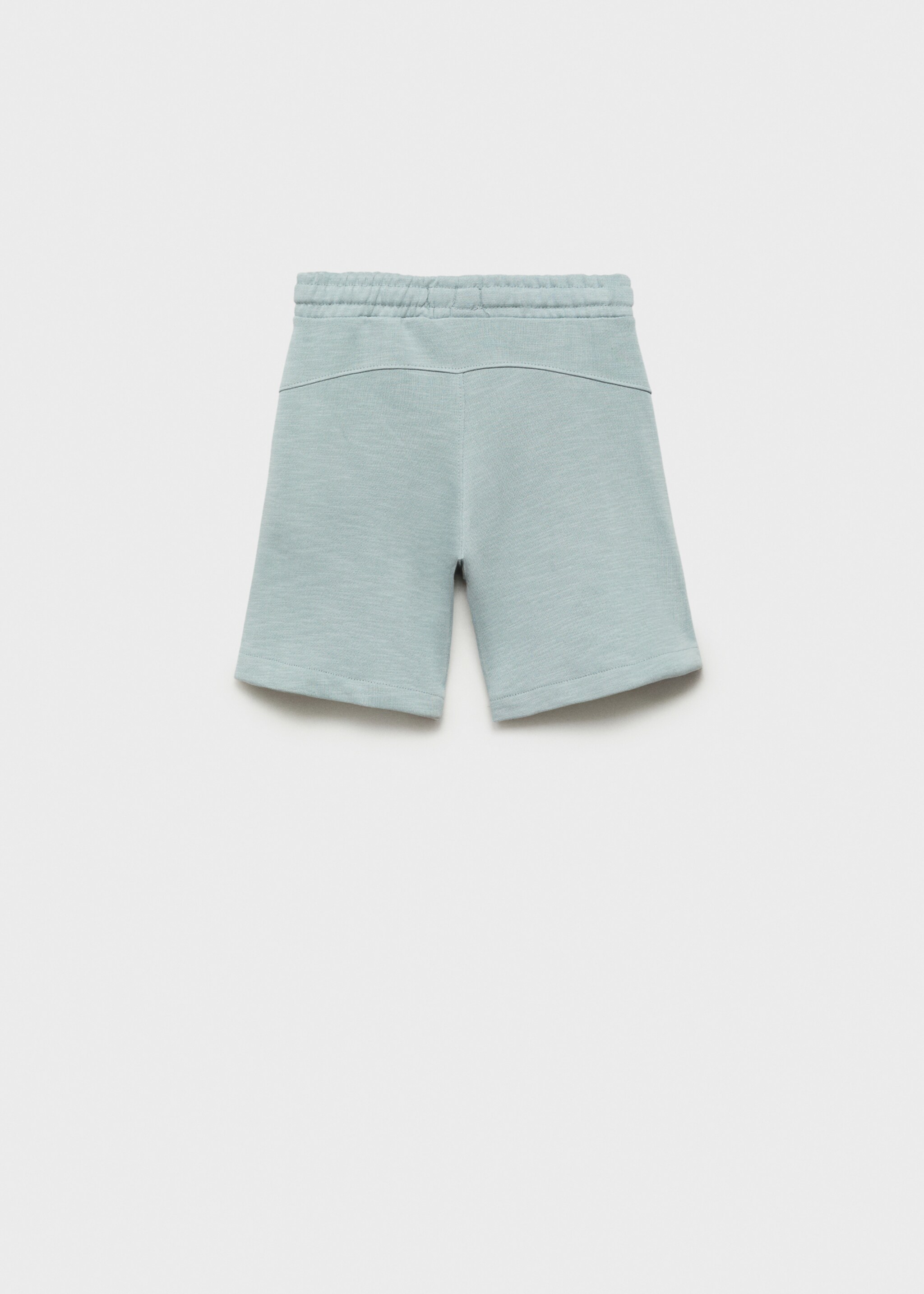 Contrast pockets Bermuda shorts - Reverse of the article