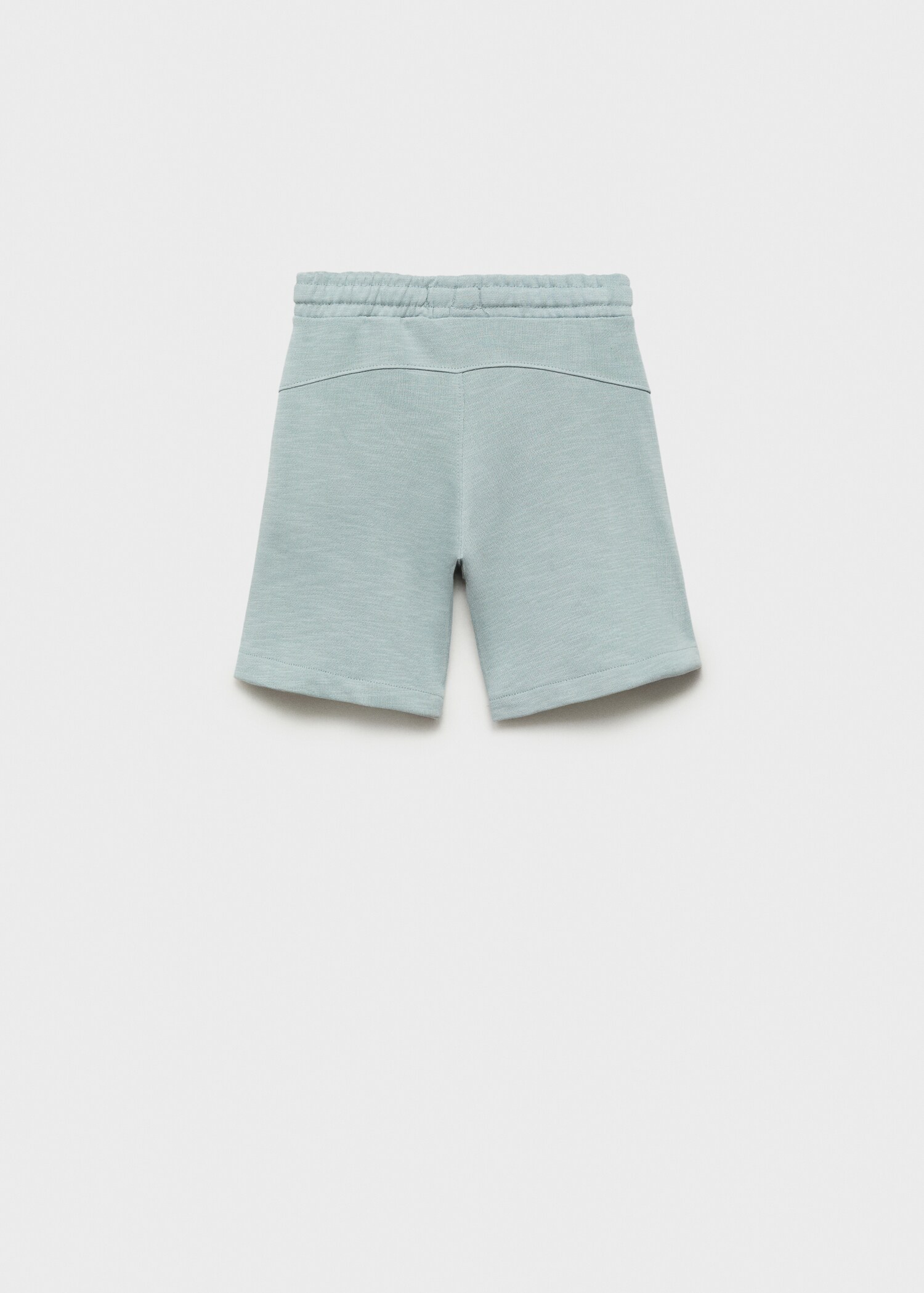 Contrast pockets Bermuda shorts - Reverse of the article