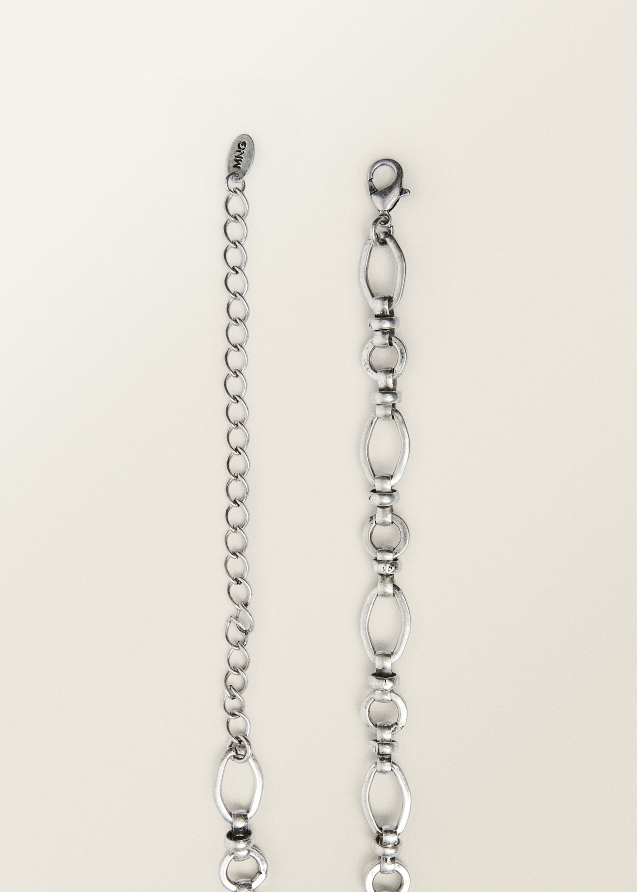 Combined belt with metal rings - Details of the article 1