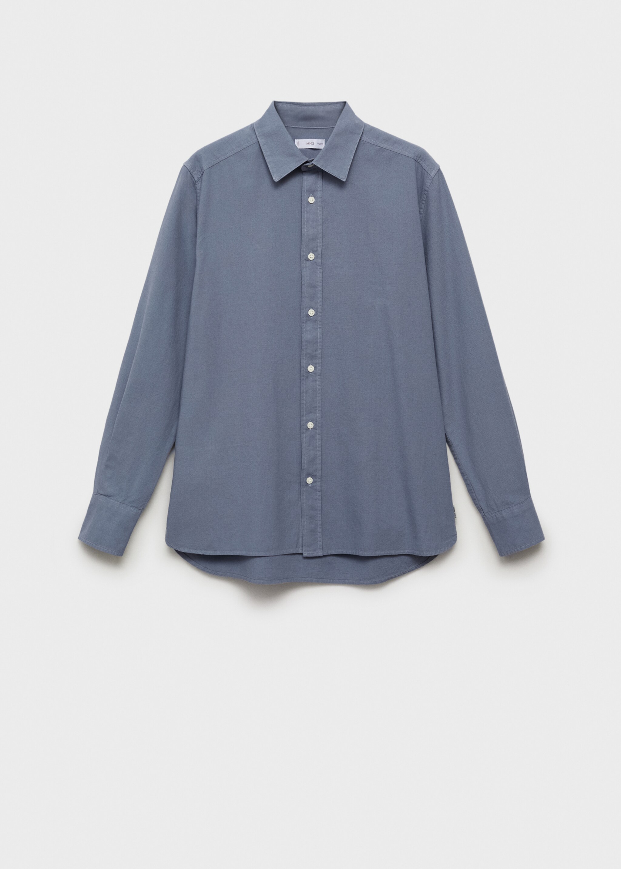 Linen oxford shirt - Article without model