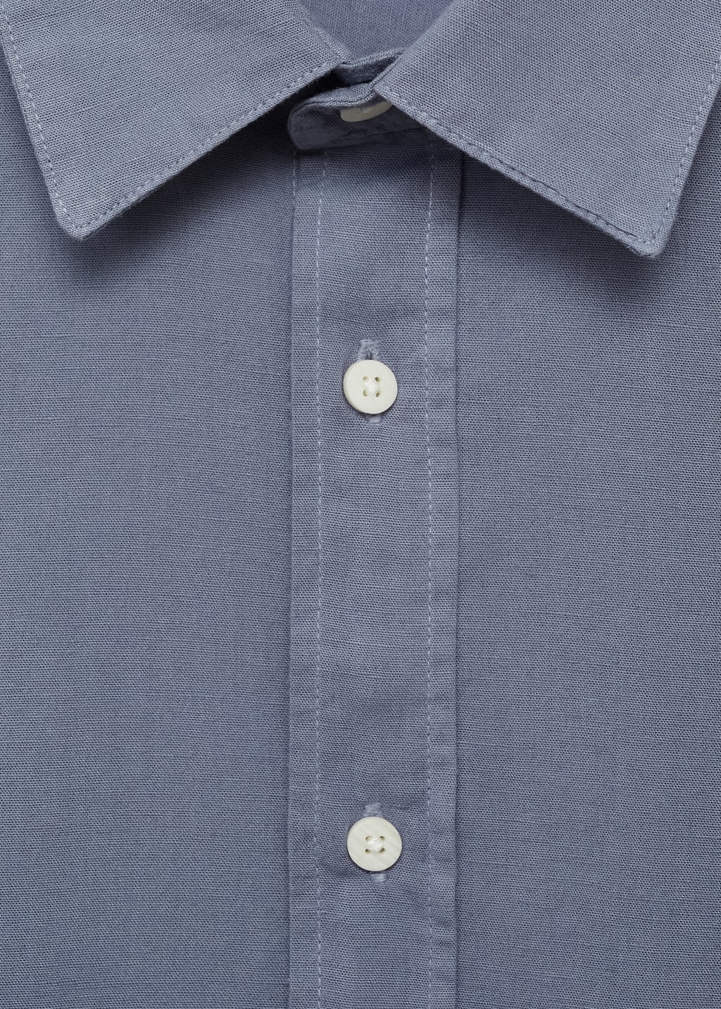 Linen oxford shirt