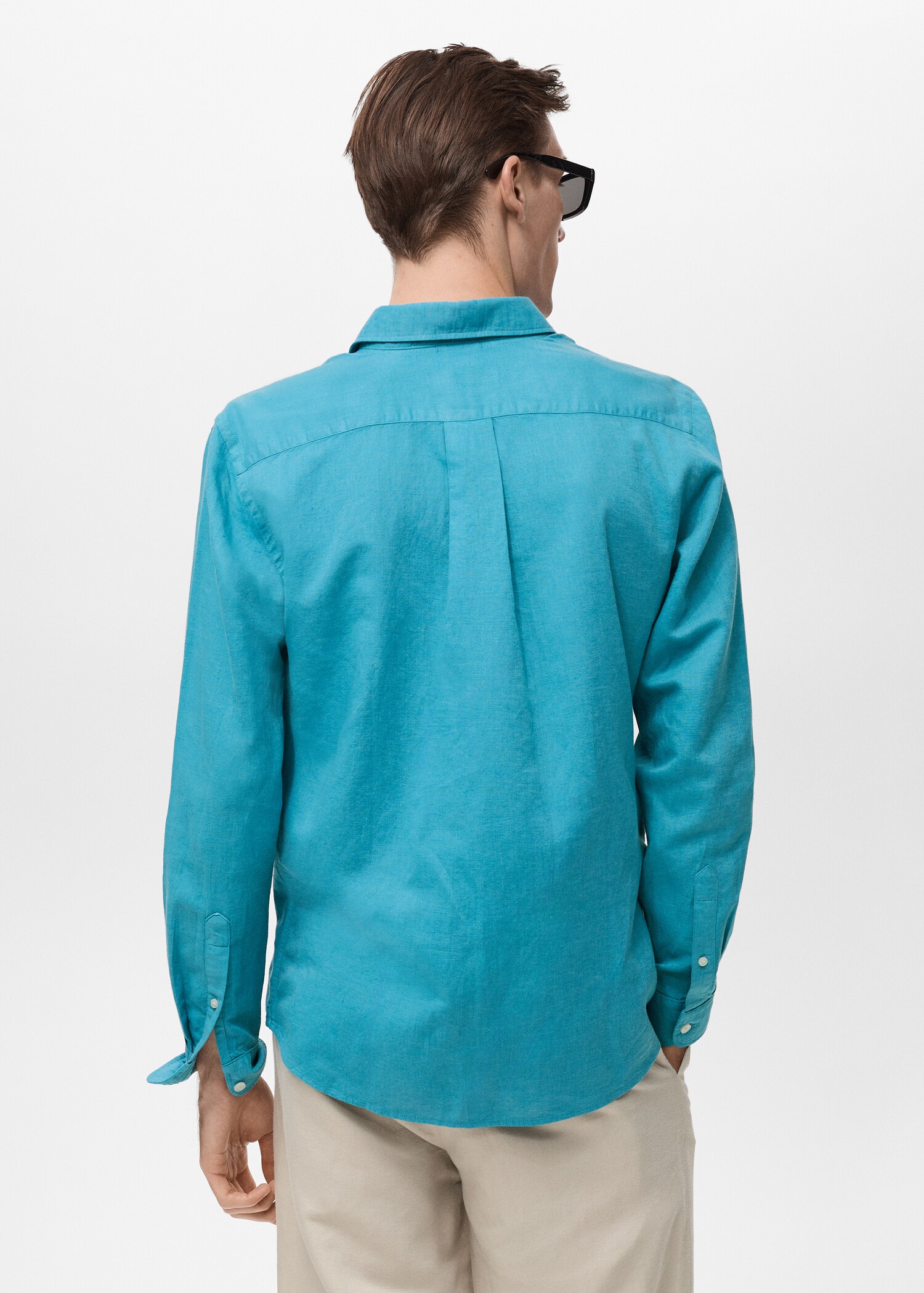 Camisa lino - Reverso del artículo
