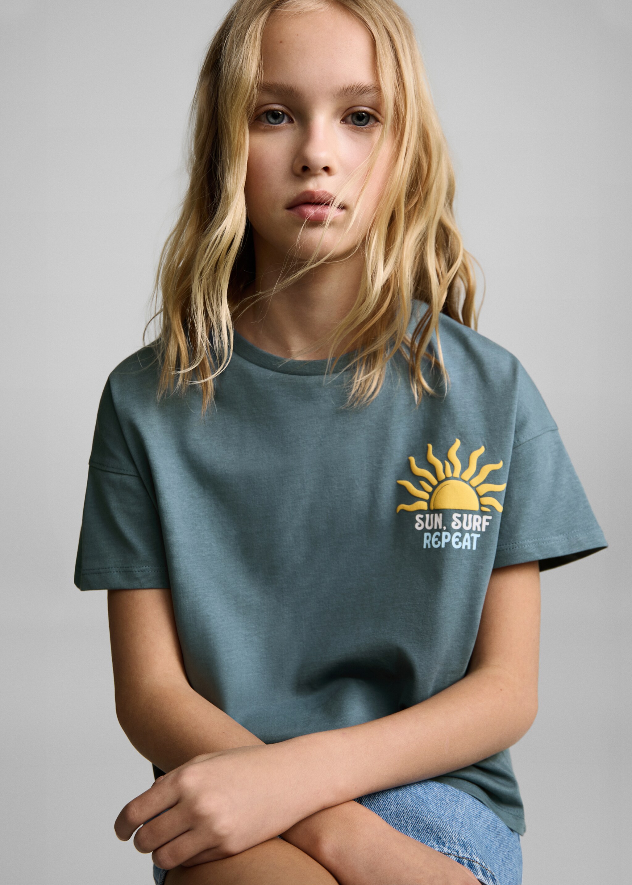 Camiseta estampado relieve - Detalle del artículo 2