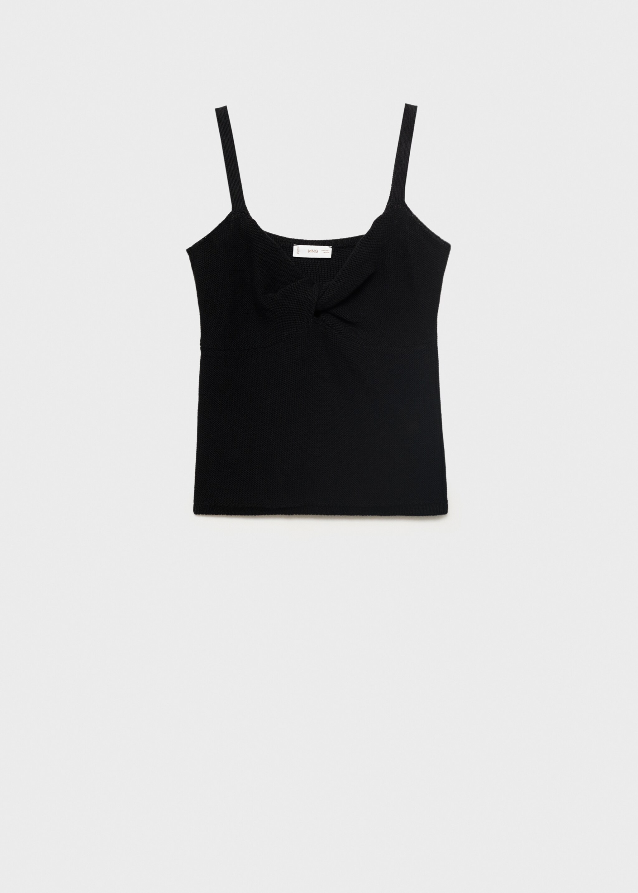 Knit strap top - Article without model