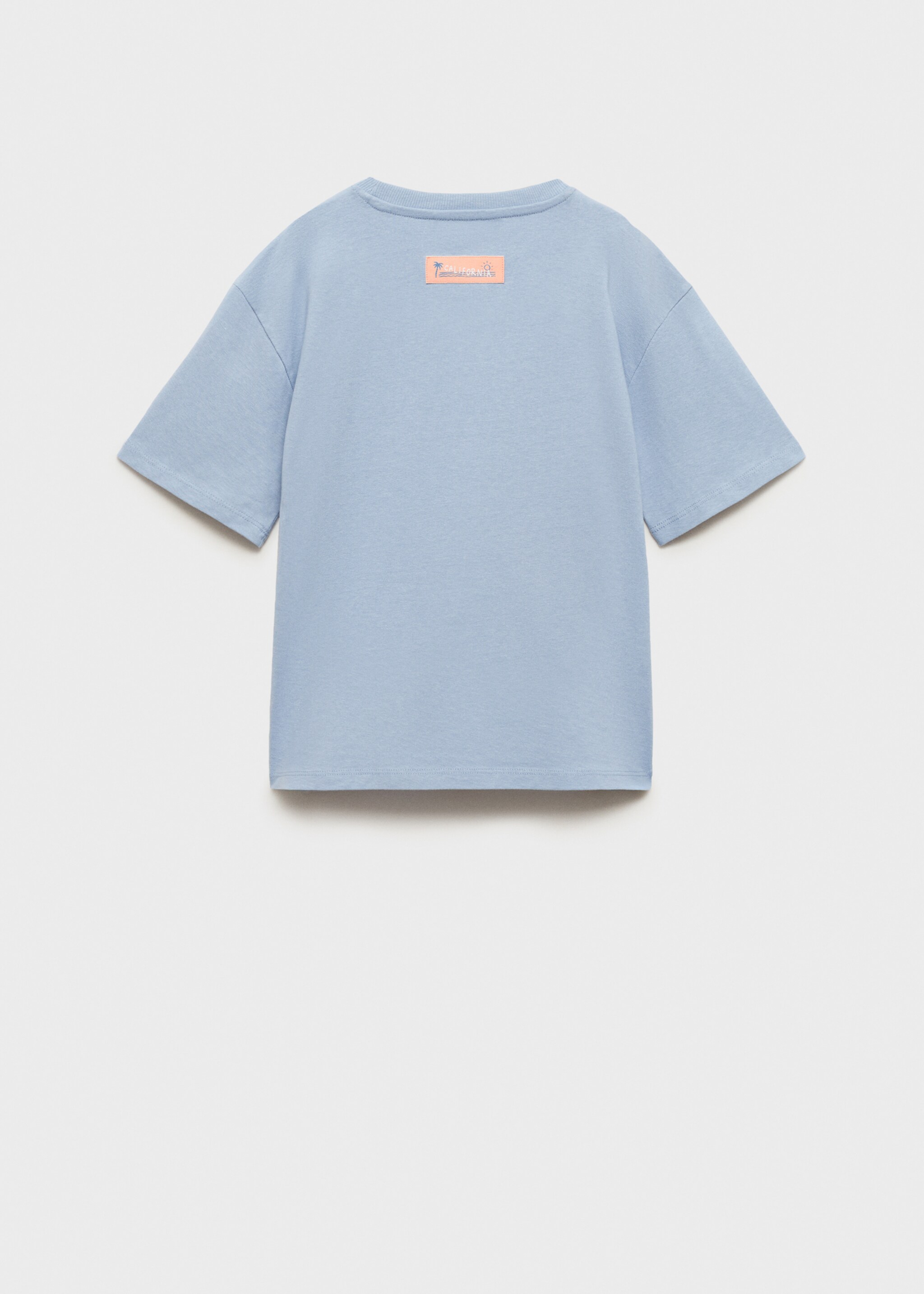 Short-sleeved printed t-shirt - Reverse of the article