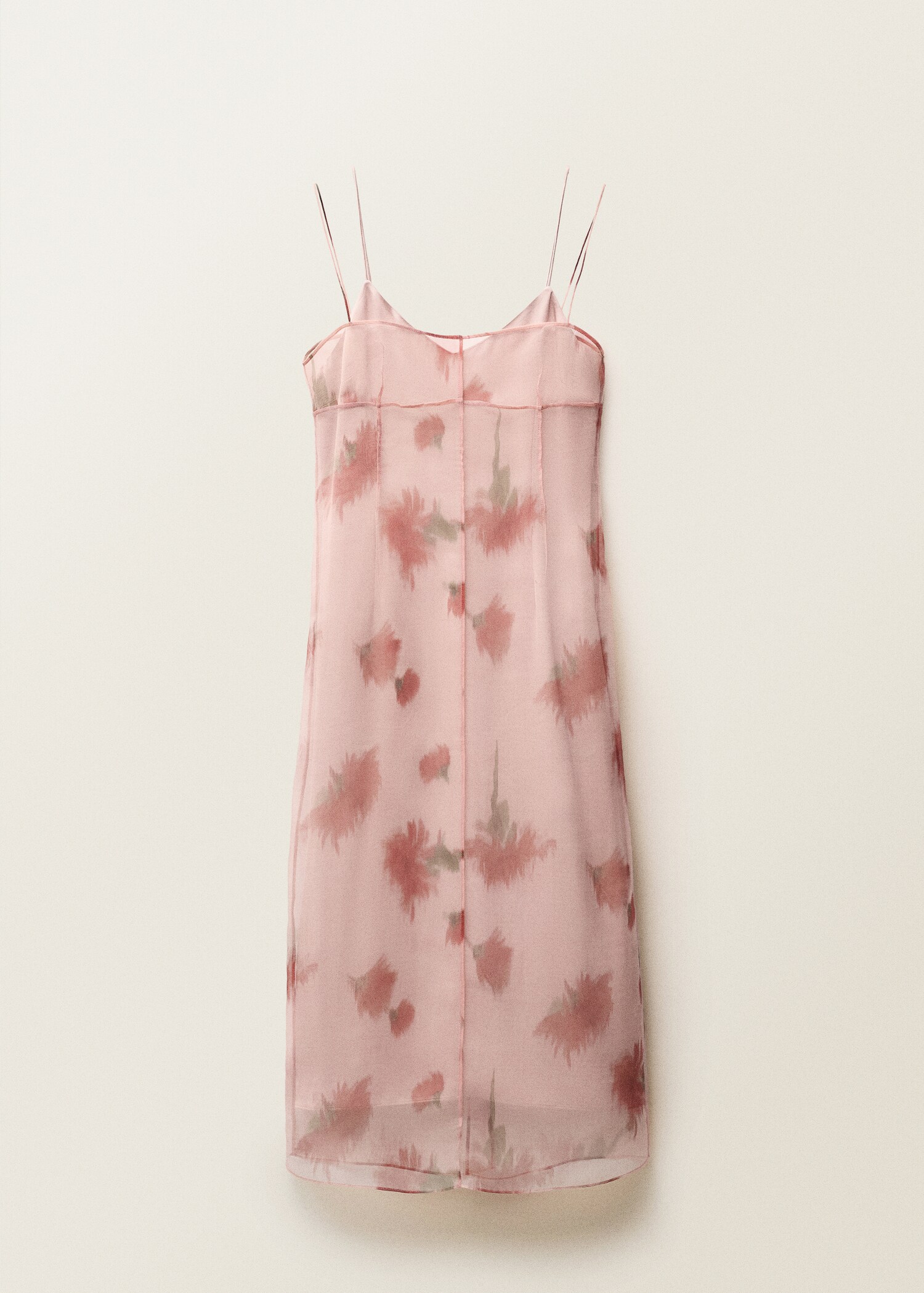 Robe combinée imprimé fleuri - Article sans modèle