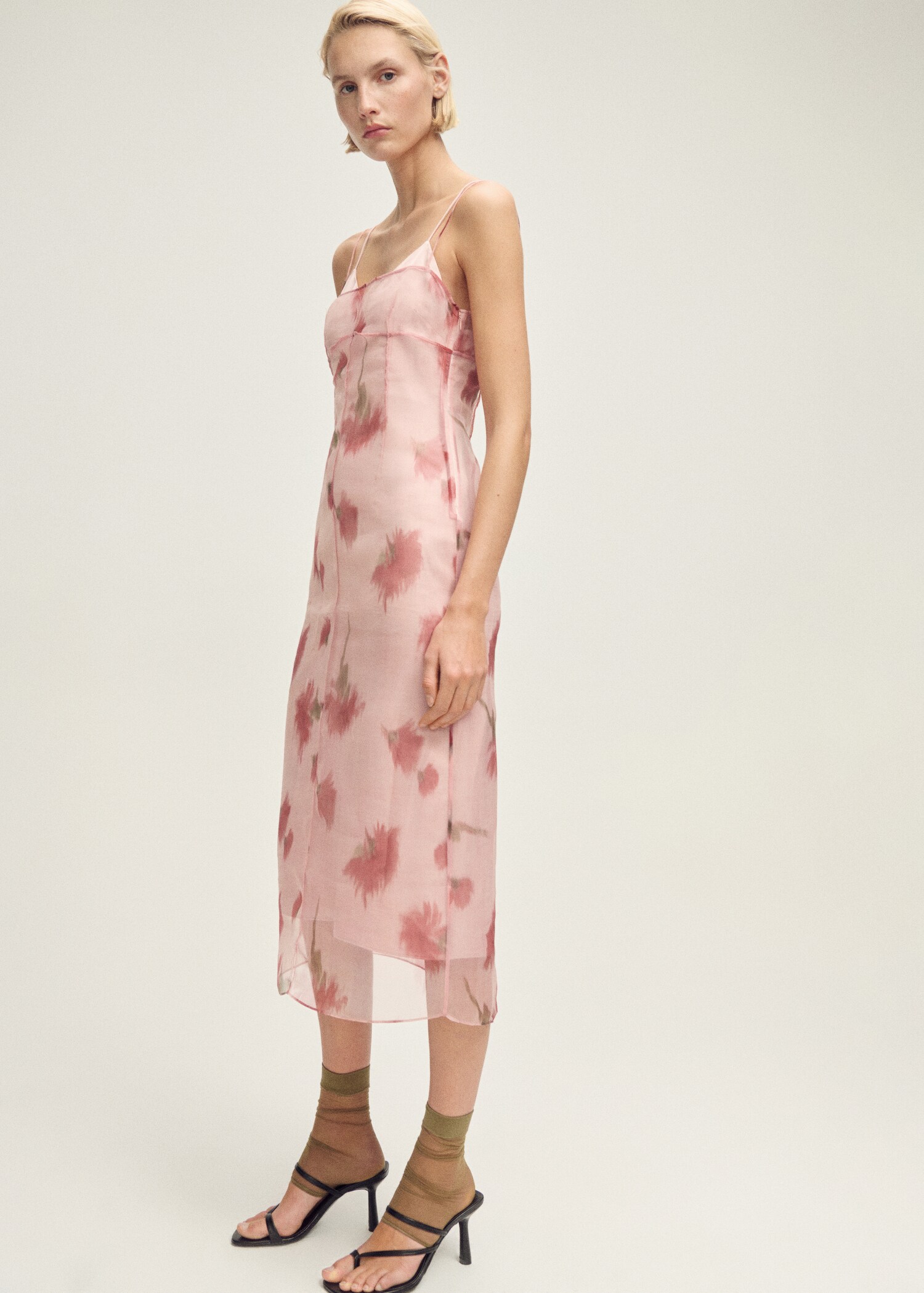 Robe combinée imprimé fleuri - Détail de l'article 2