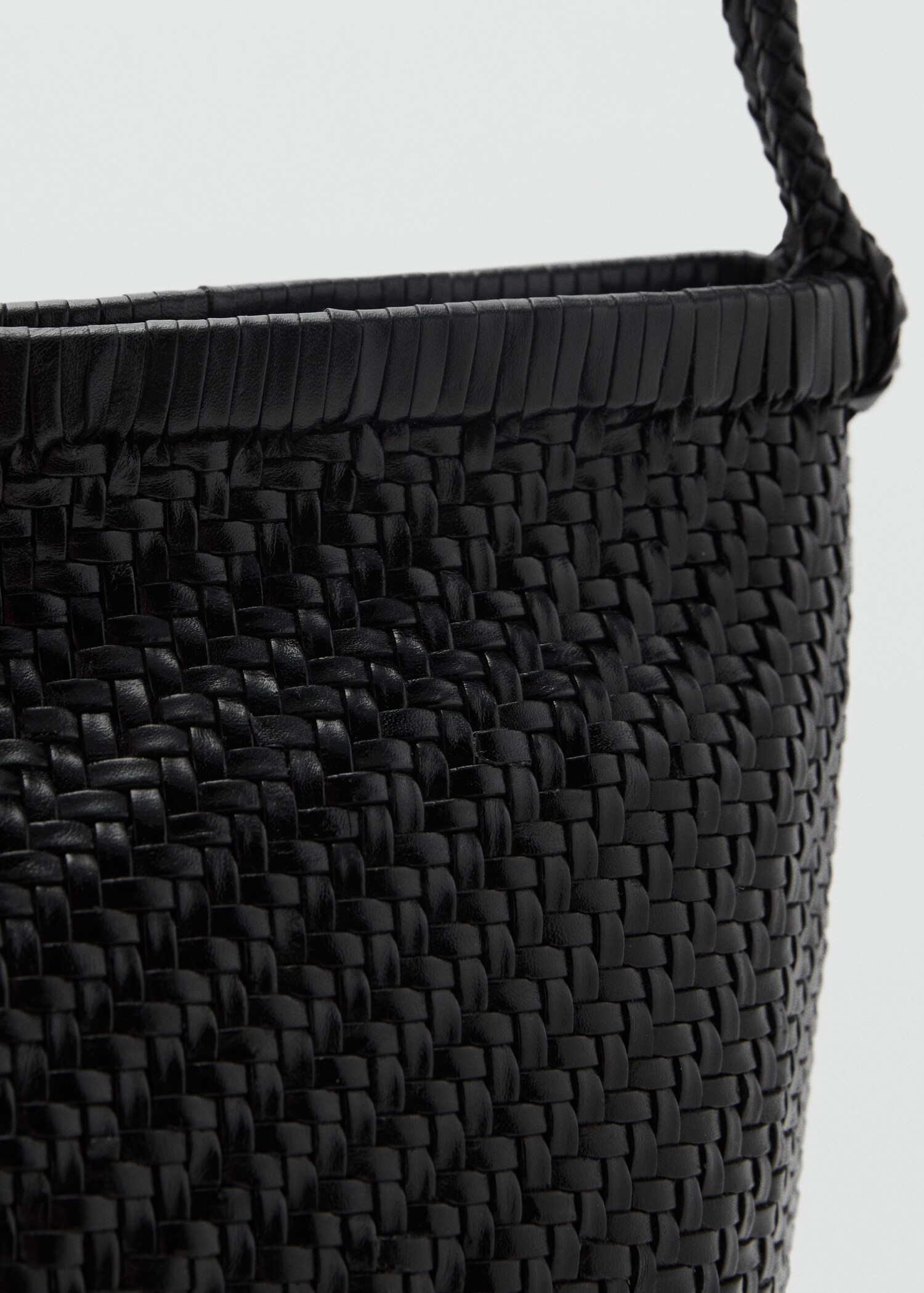 Bolso hombro piel trenzado - Detalle del artículo 2
