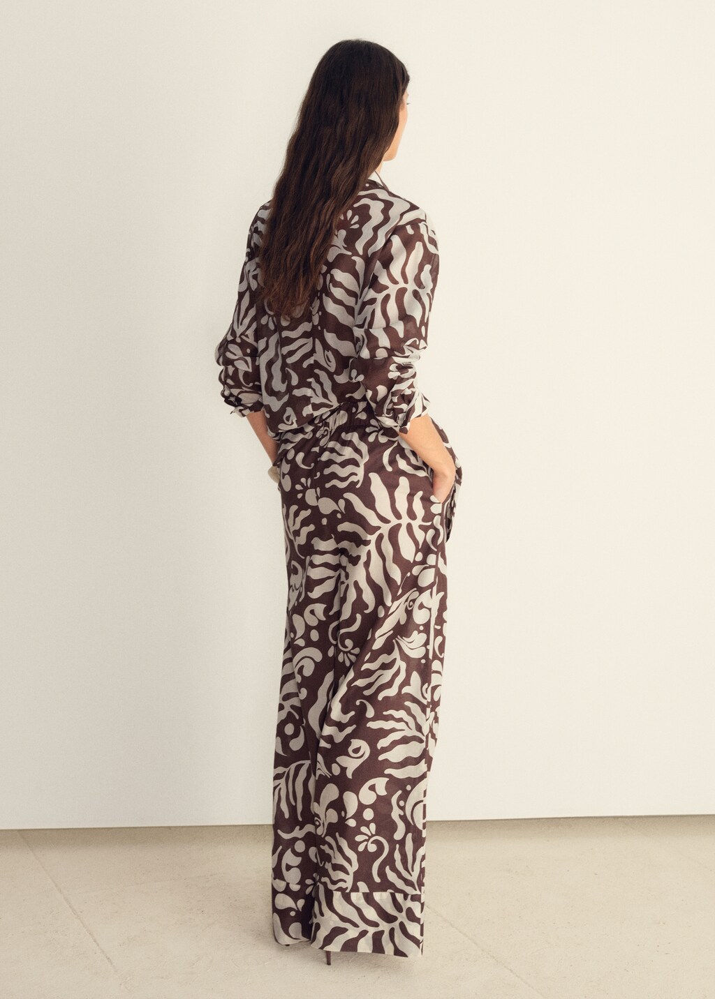 Printed cotton shirt - image 3