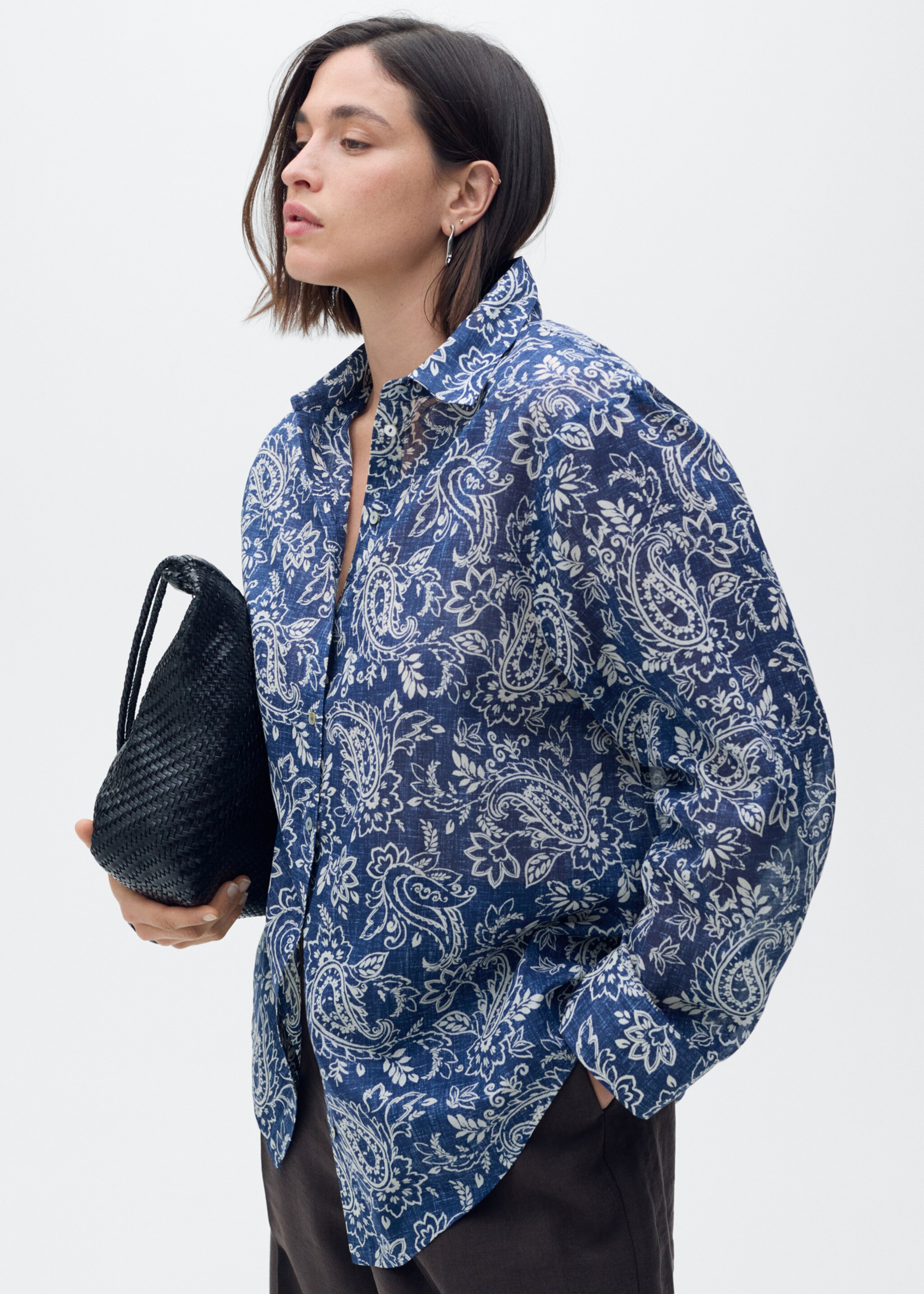 Camisa algodón estampada - Detalle del artículo 5