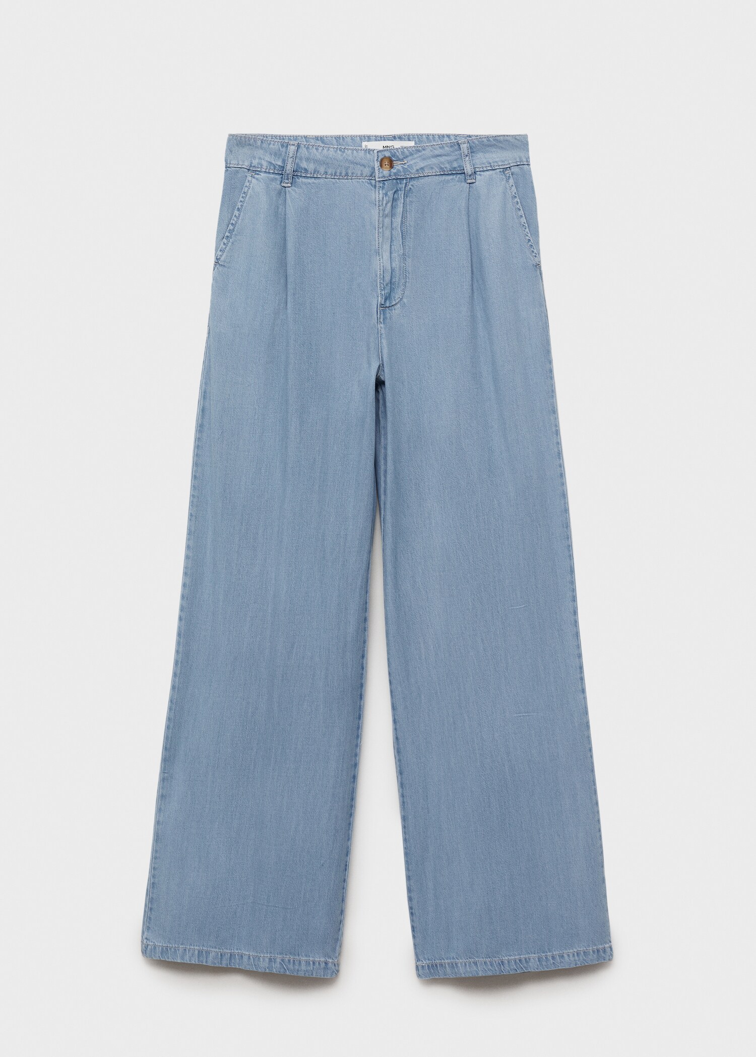 Pantalón wideleg lyocell pinzas - Artículo sin modelo